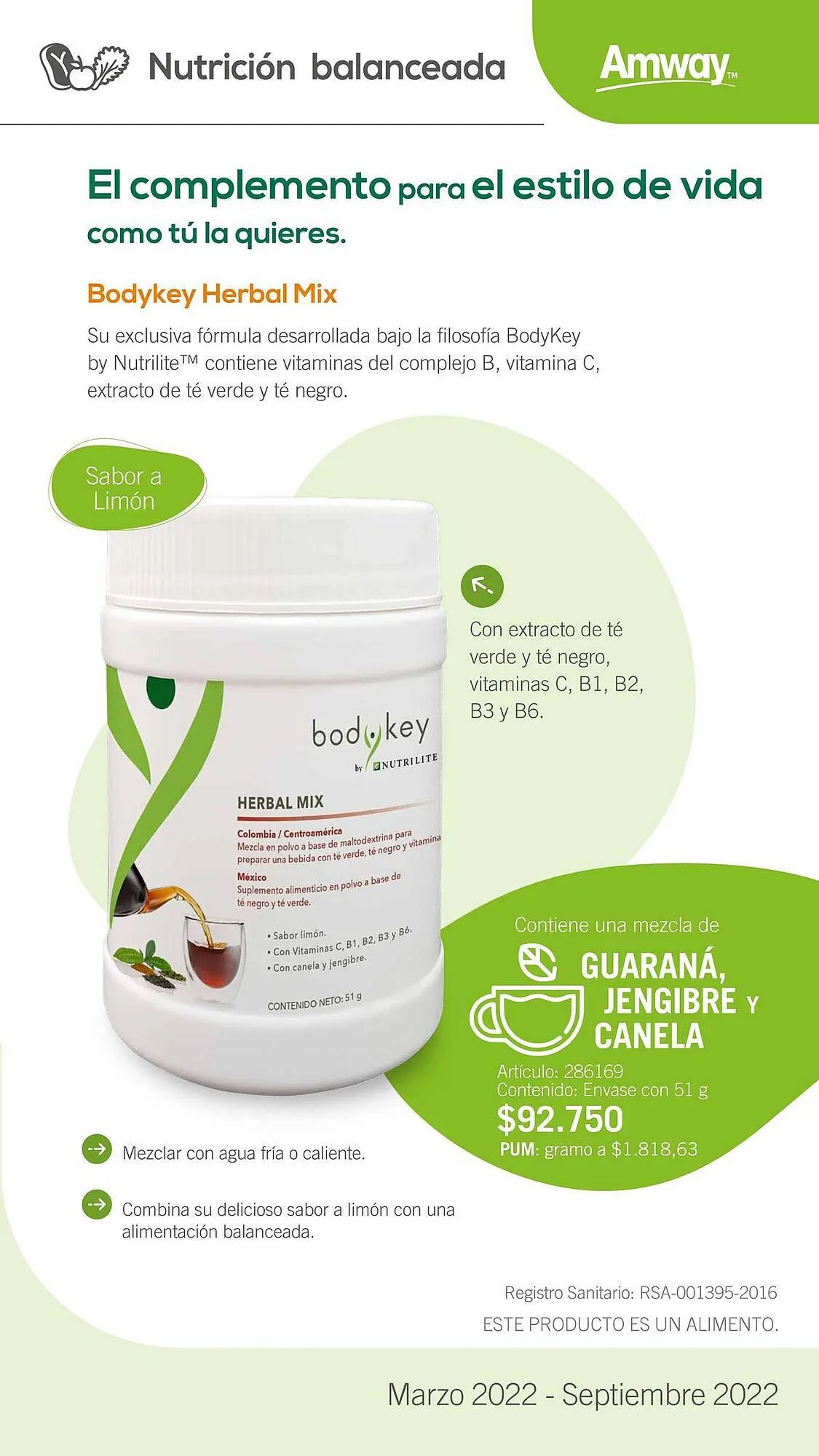 Catalogo de Catálogo Amway 14 de septiembre al 30 de septiembre 2023 - Pag 22