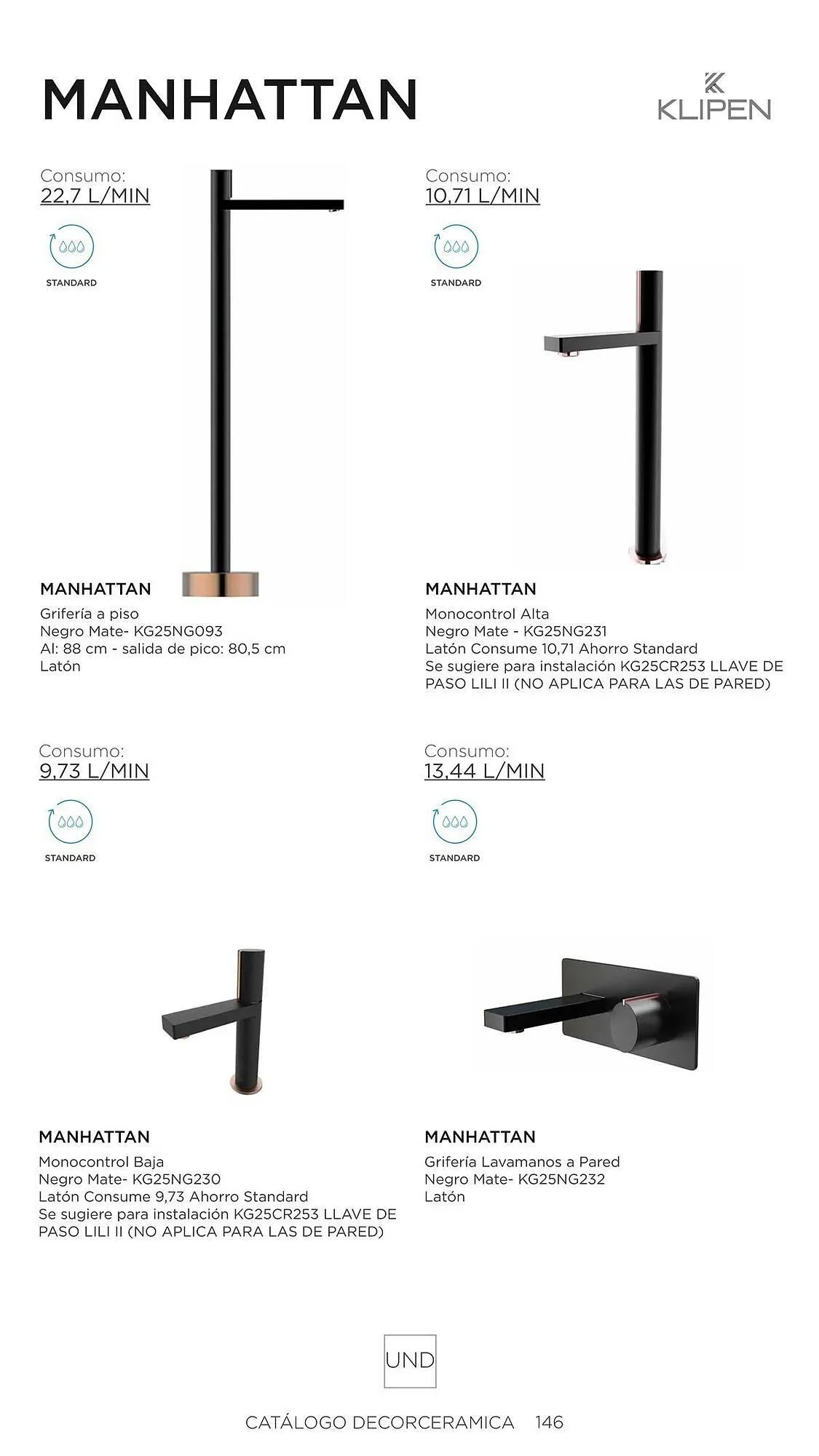 Catalogo de Catálogo Decorceramica 6 de noviembre al 6 de mayo 2025 - Pag 146