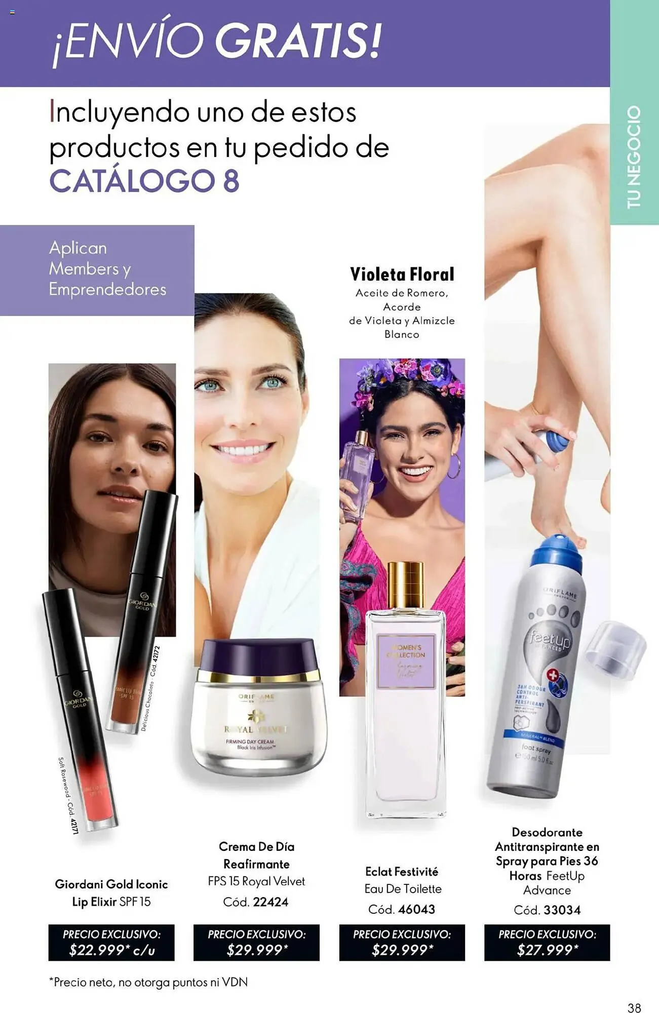 Catalogo de Catálogo Oriflame 31 de mayo al 20 de junio 2025 - Pag 38