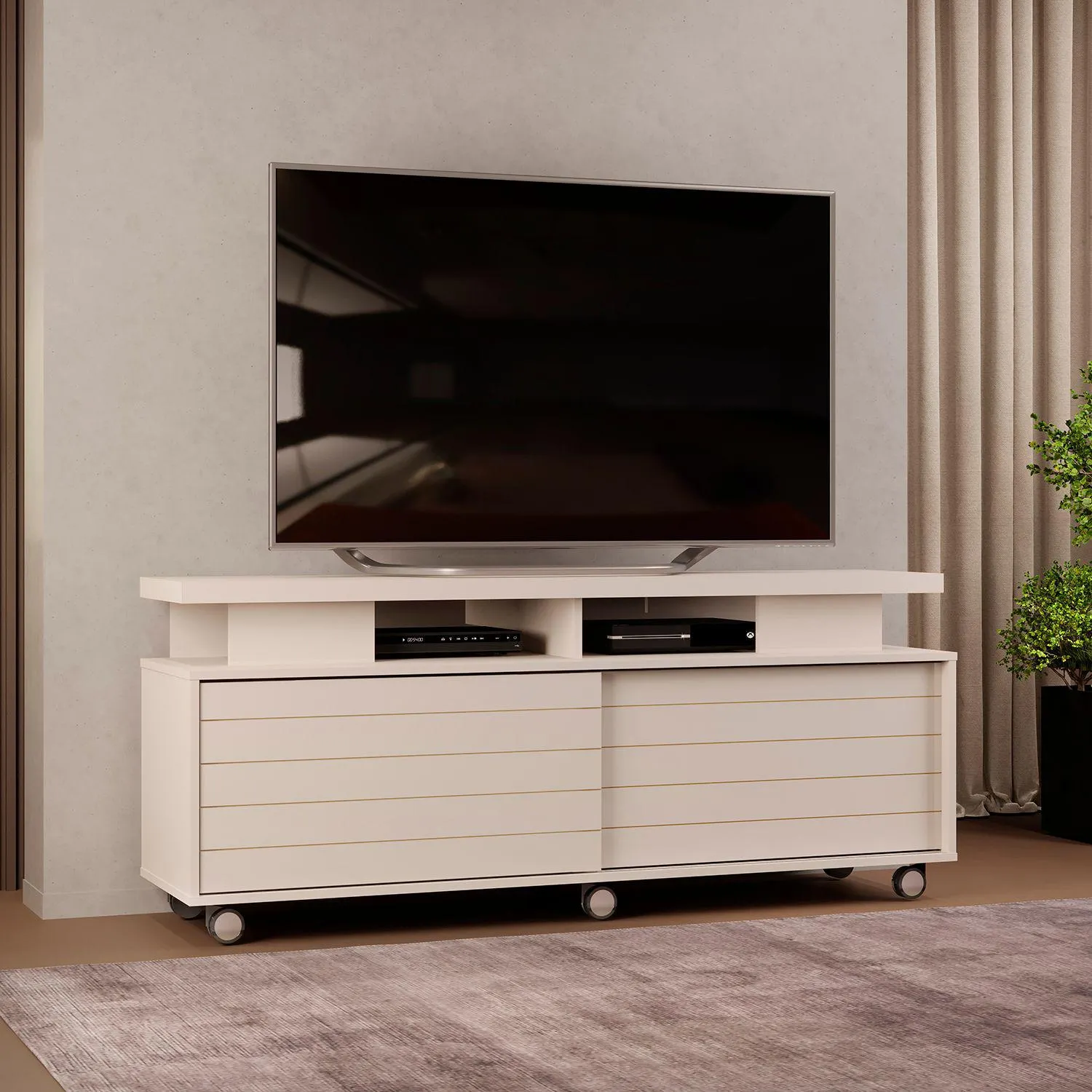 Mesa Tv Barton Off White