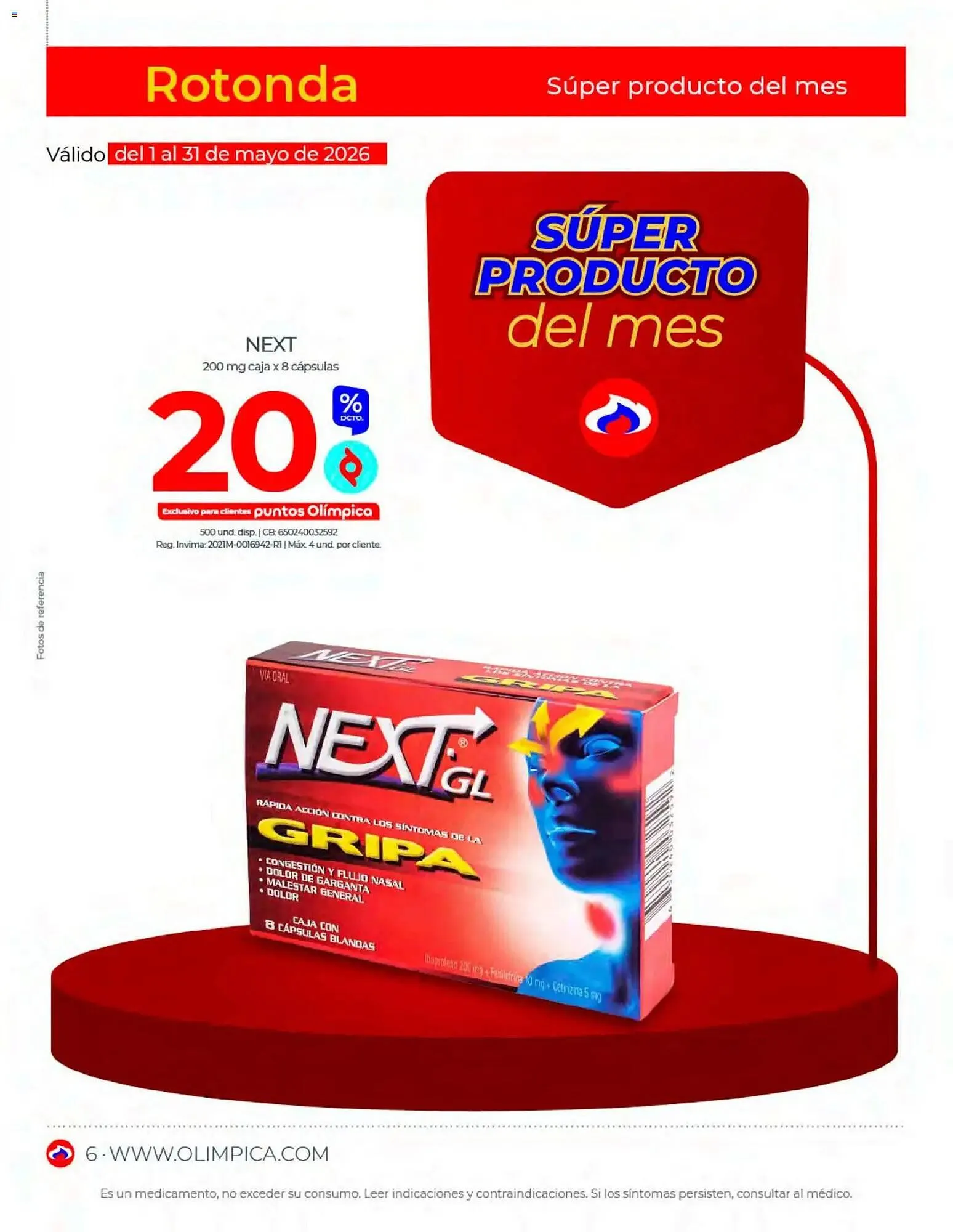 Catalogo de Catálogo Olímpica 1 de mayo al 1 de junio 2026 - Pag 6