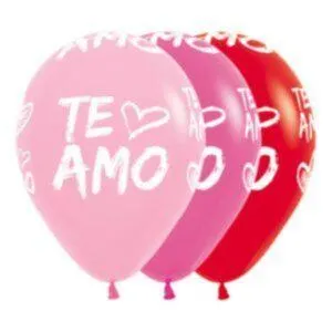 GLOBO TE AMO MODERNO INFINITY SURTIDO SEMPERTEX