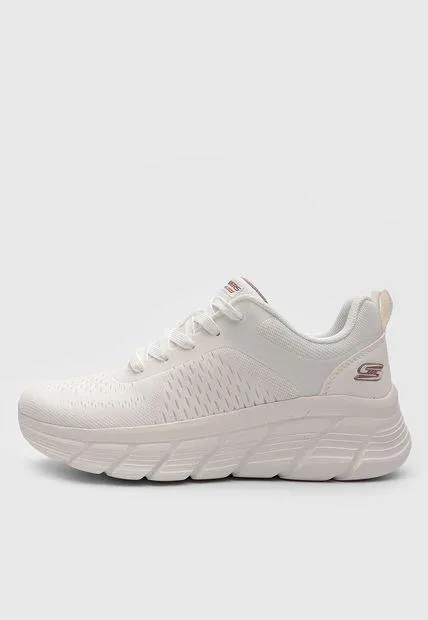 Tenis SKECHERS BOBS B Flex Hi - Lateral Force Blanco