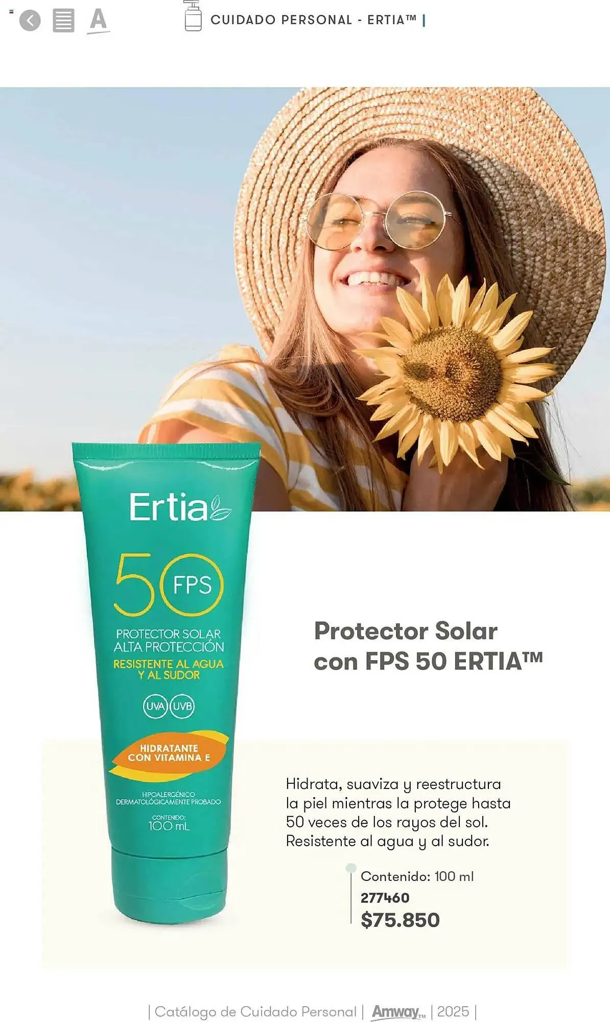 Catalogo de Catálogo Amway 30 de abril al 31 de marzo 2026 - Pag 27