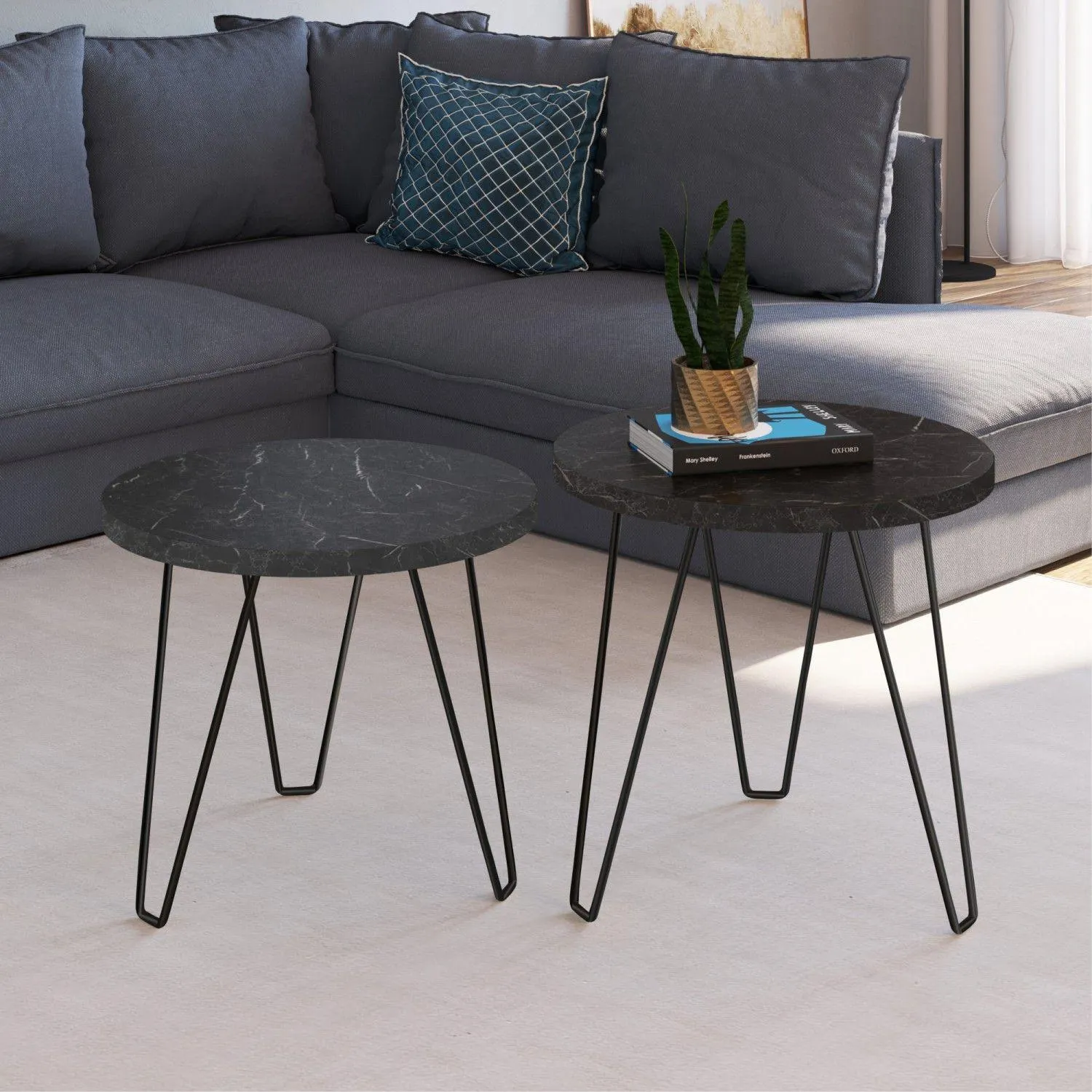 Set X2 Mesa Auxiliar Ibiza