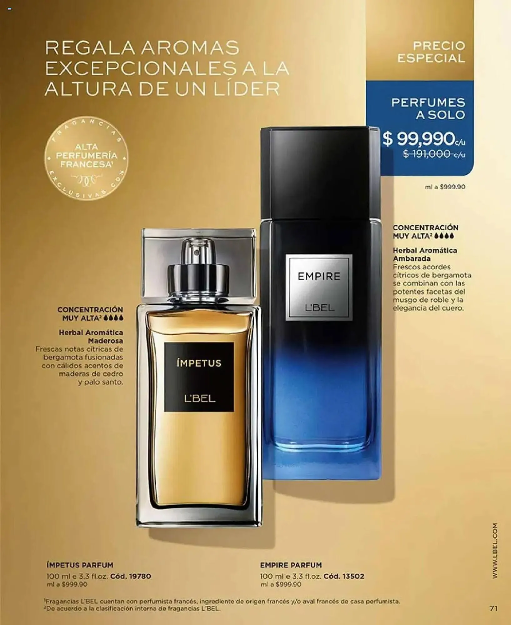 Catalogo de Catálogo L'bel 21 de abril al 30 de junio 2025 - Pag 71