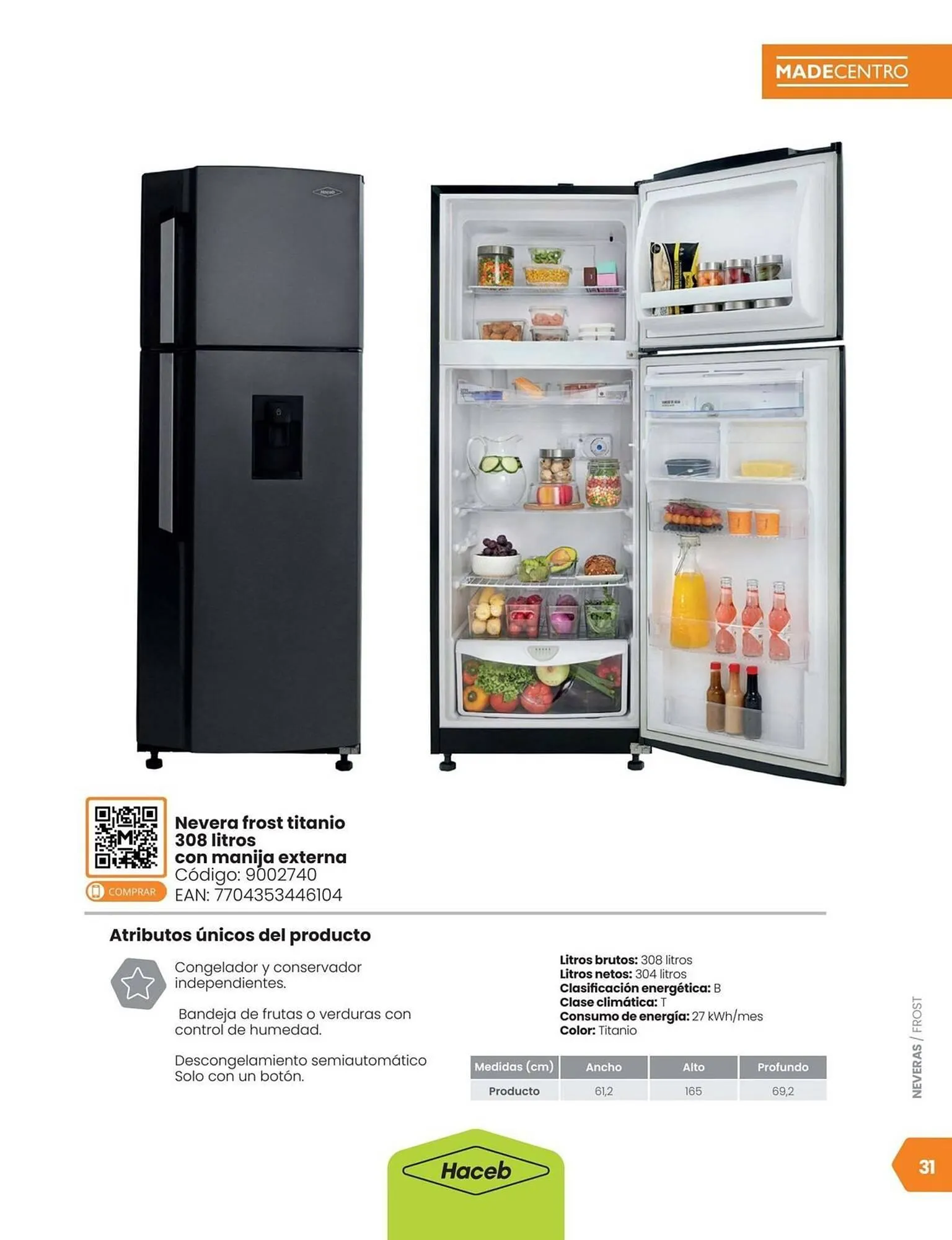 Catalogo de Catálogo Madecentro 14 de octubre al 28 de octubre 2025 - Pag 31