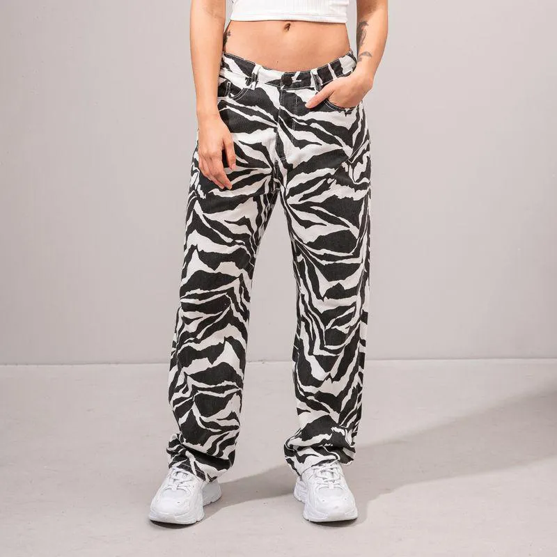 Pantalon Momfit Talle Alto Yuyi