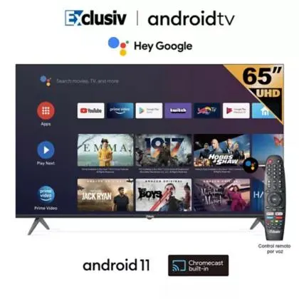 Televisor Exclusiv 65 Pulgadas Led Uhd Smart 4k