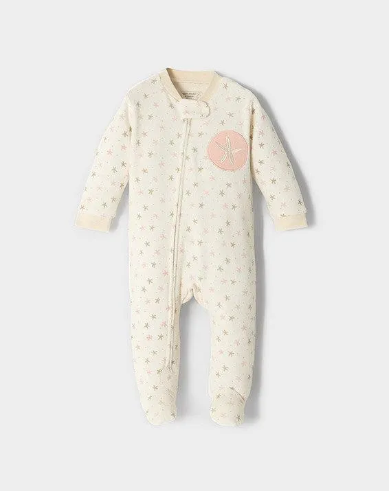 pijama soñar niña beige estampado 0-0m