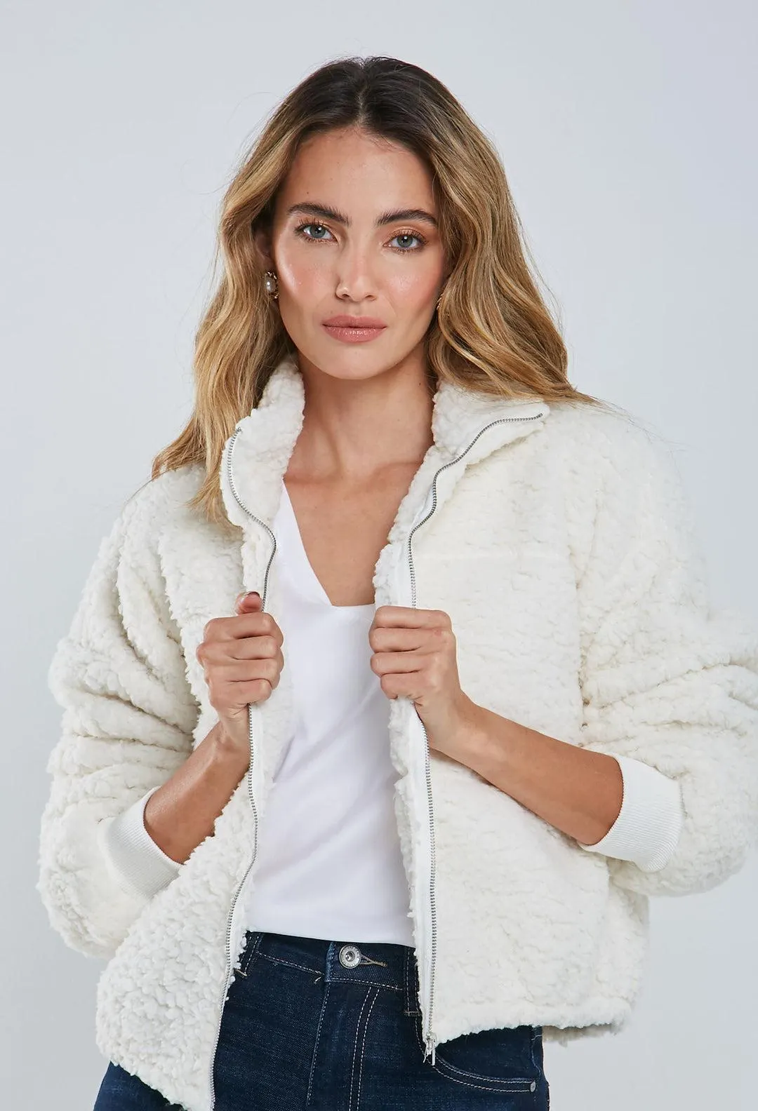 Chaqueta Afelpada Mujer - SALE