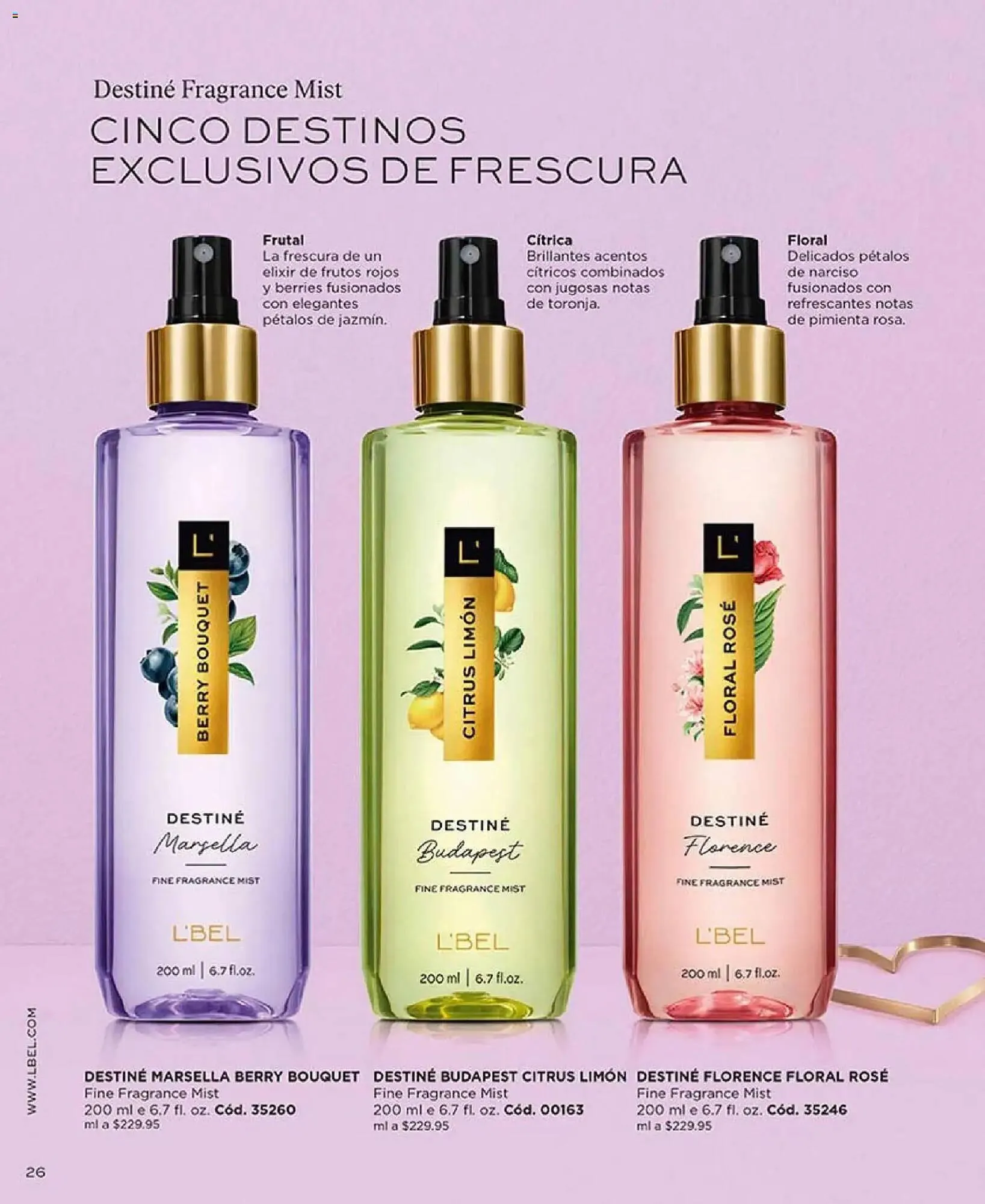 Catalogo de Catálogo L'bel 6 de enero al 15 de febrero 2026 - Pag 26