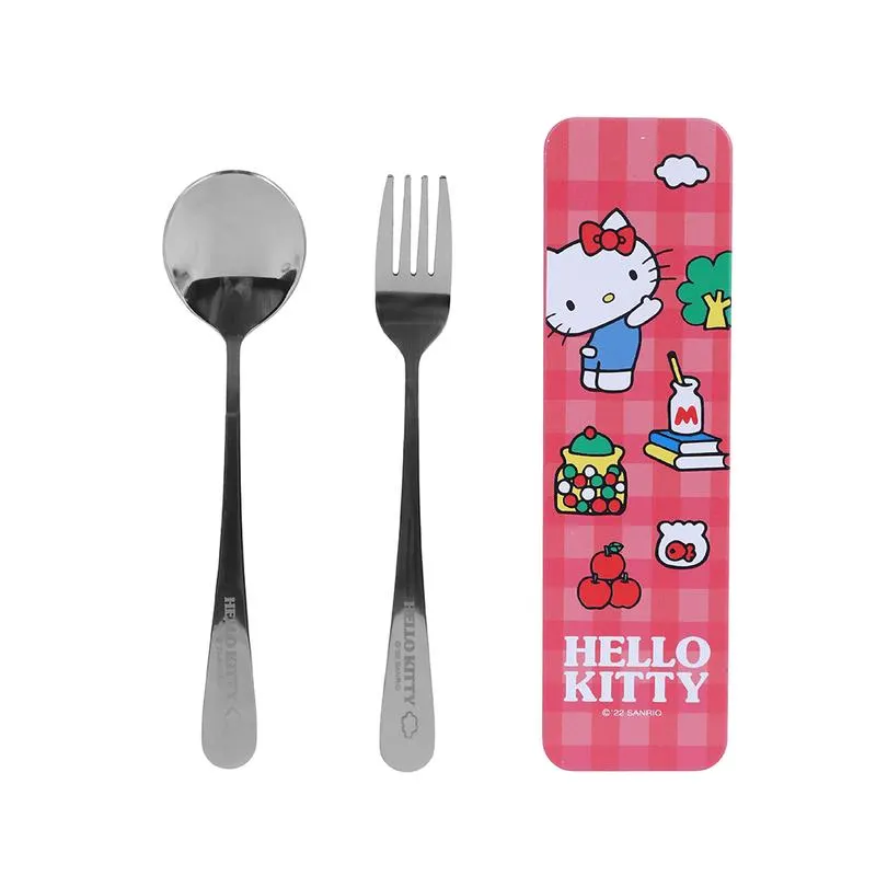 Set de Cubiertos con Estuche Sanrio Adventure