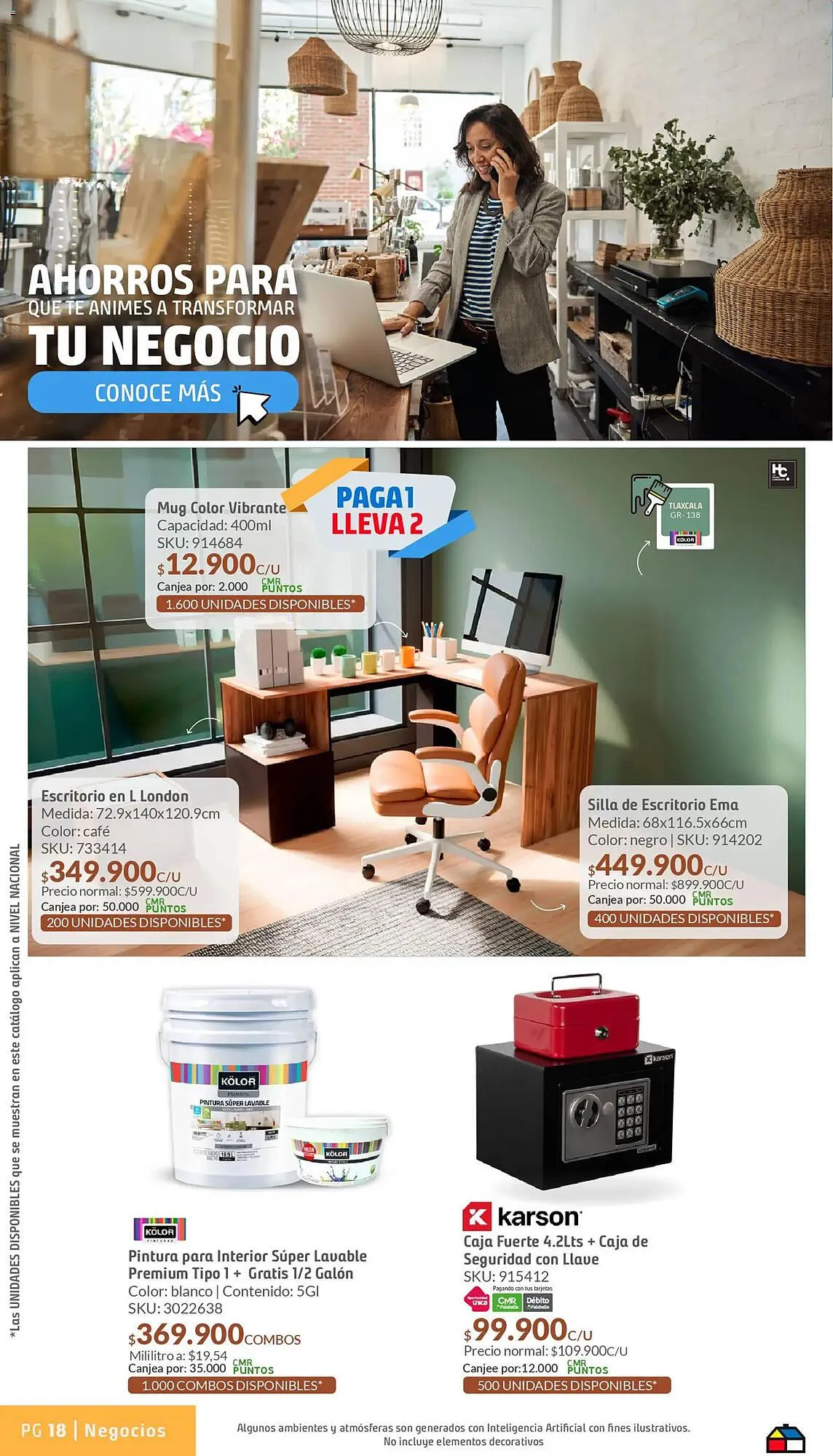 Catalogo de Catálogo Homecenter 26 de marzo al 2 de abril 2026 - Pag 18