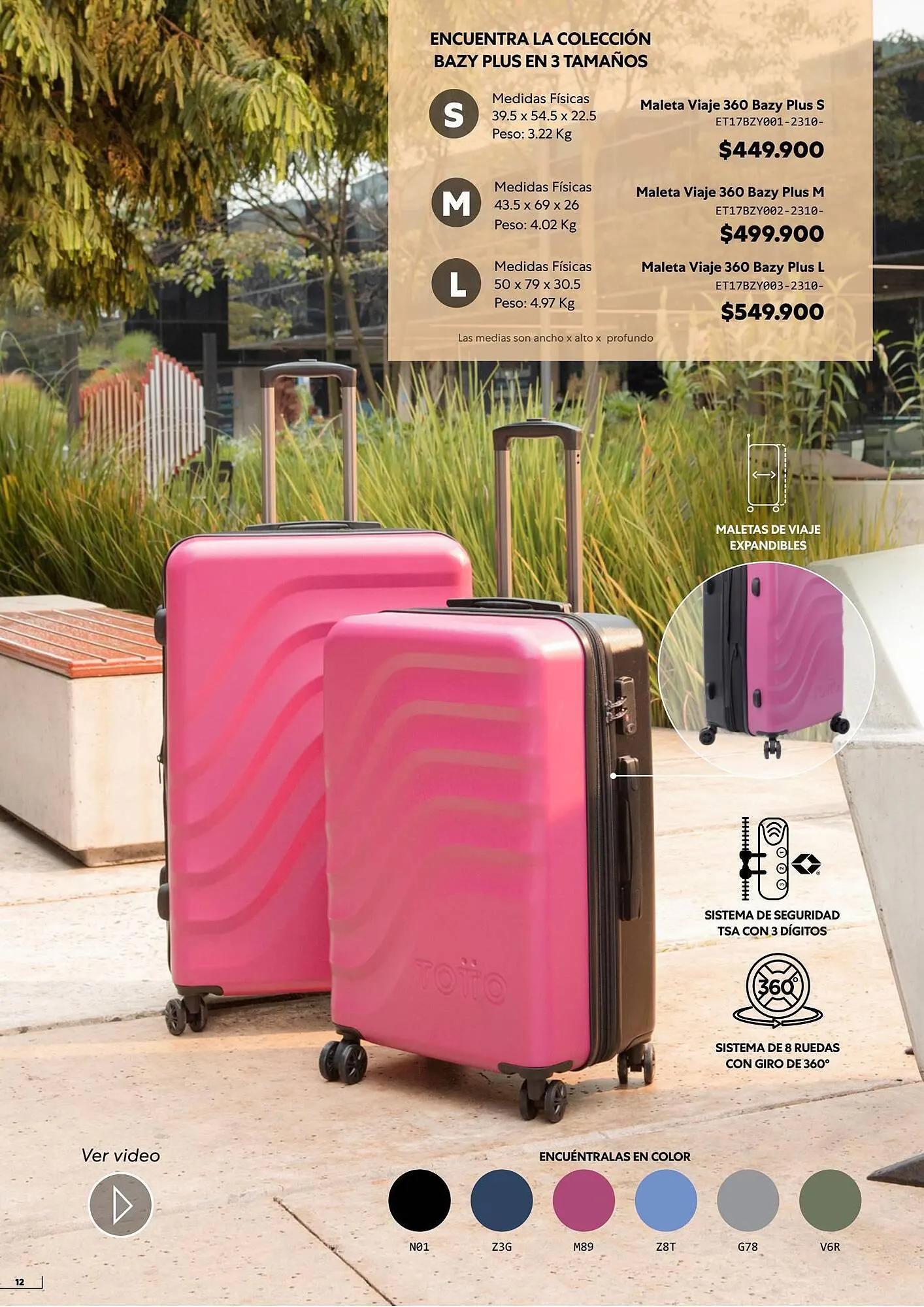 Catalogo de Catálogo Totto 7 de septiembre al 30 de septiembre 2023 - Pag 12