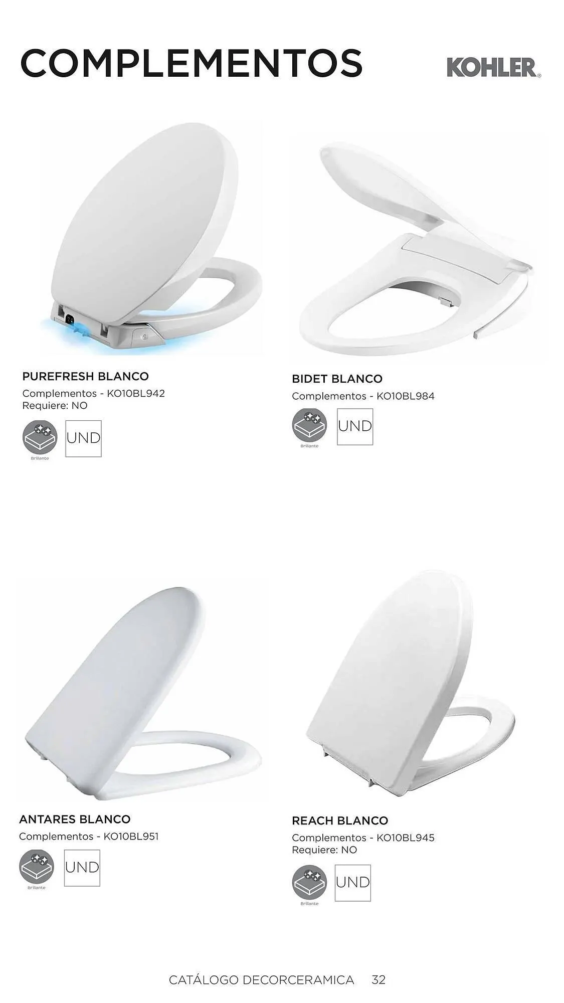 Catalogo de Catálogo Decorceramica 6 de noviembre al 6 de mayo 2025 - Pag 32