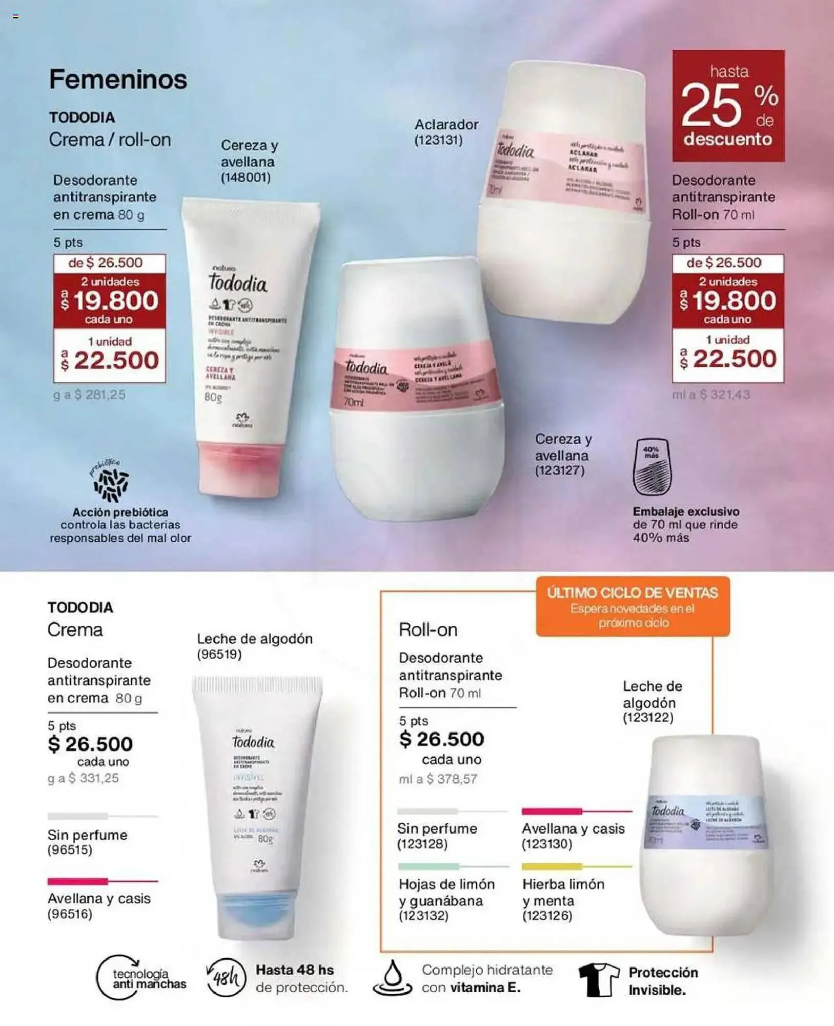 Catalogo de Catálogo Natura 12 de julio al 1 de septiembre 2025 - Pag 100