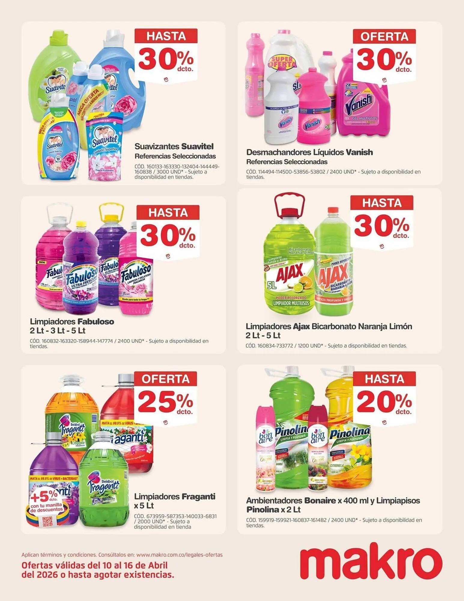 Catalogo de Catálogo Makro 10 de abril al 16 de abril 2026 - Pag 24