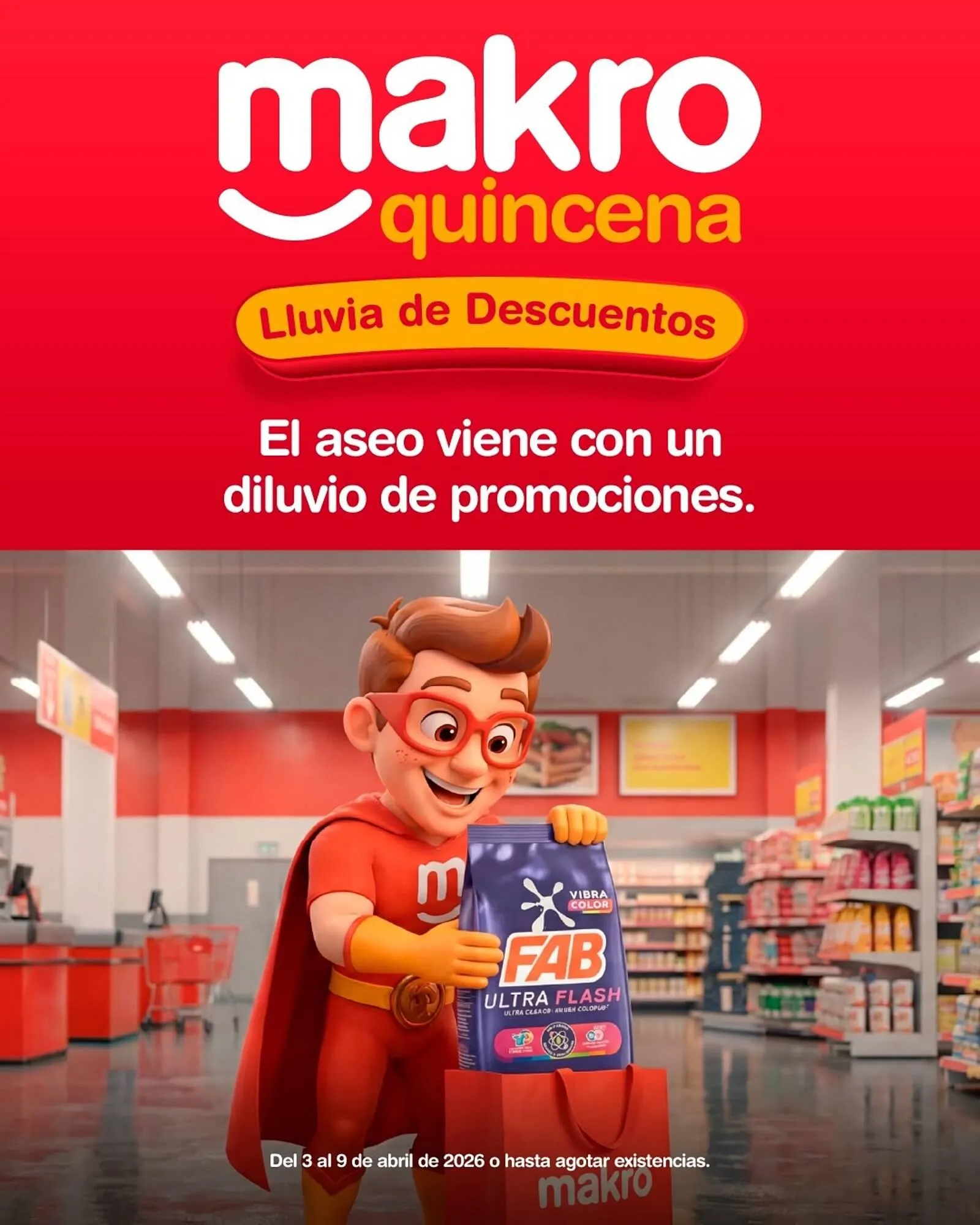 Catalogo de Catálogo Makro 3 de abril al 9 de abril 2026 - Pag 1