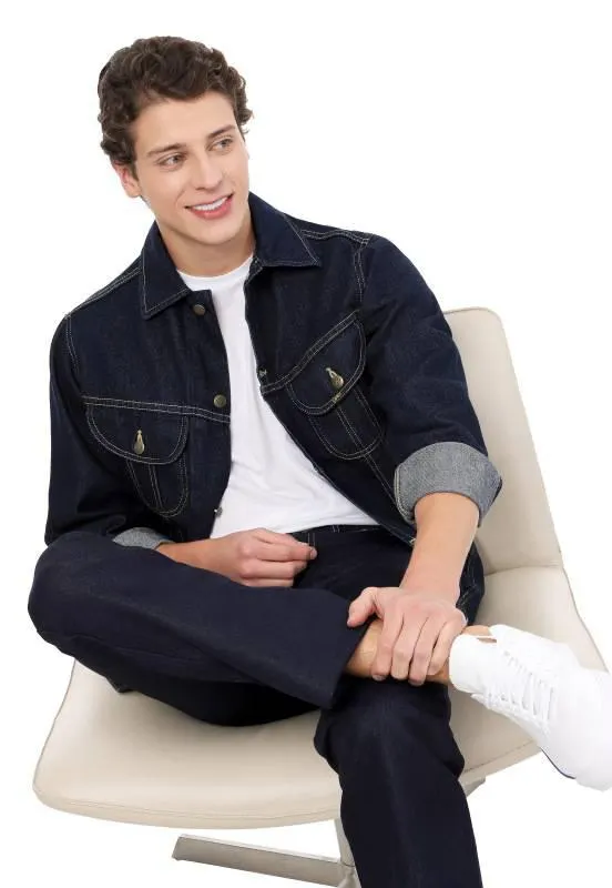 Chaqueta de Jean Clásica Lec Lee para Hombre