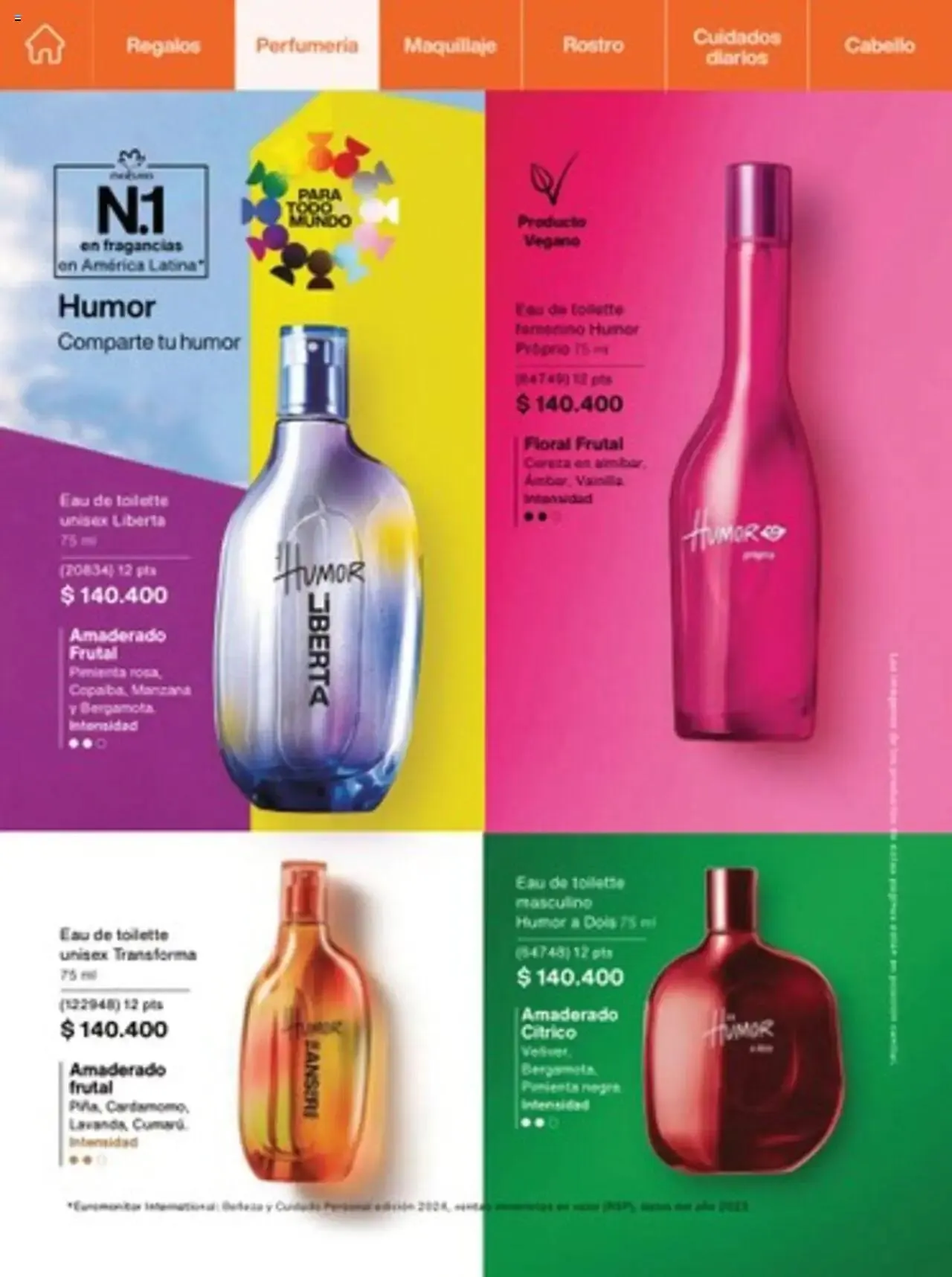 Catalogo de Natura - Catálogo Ciclo 11 23 de julio al 31 de diciembre 2024 - Pag 14