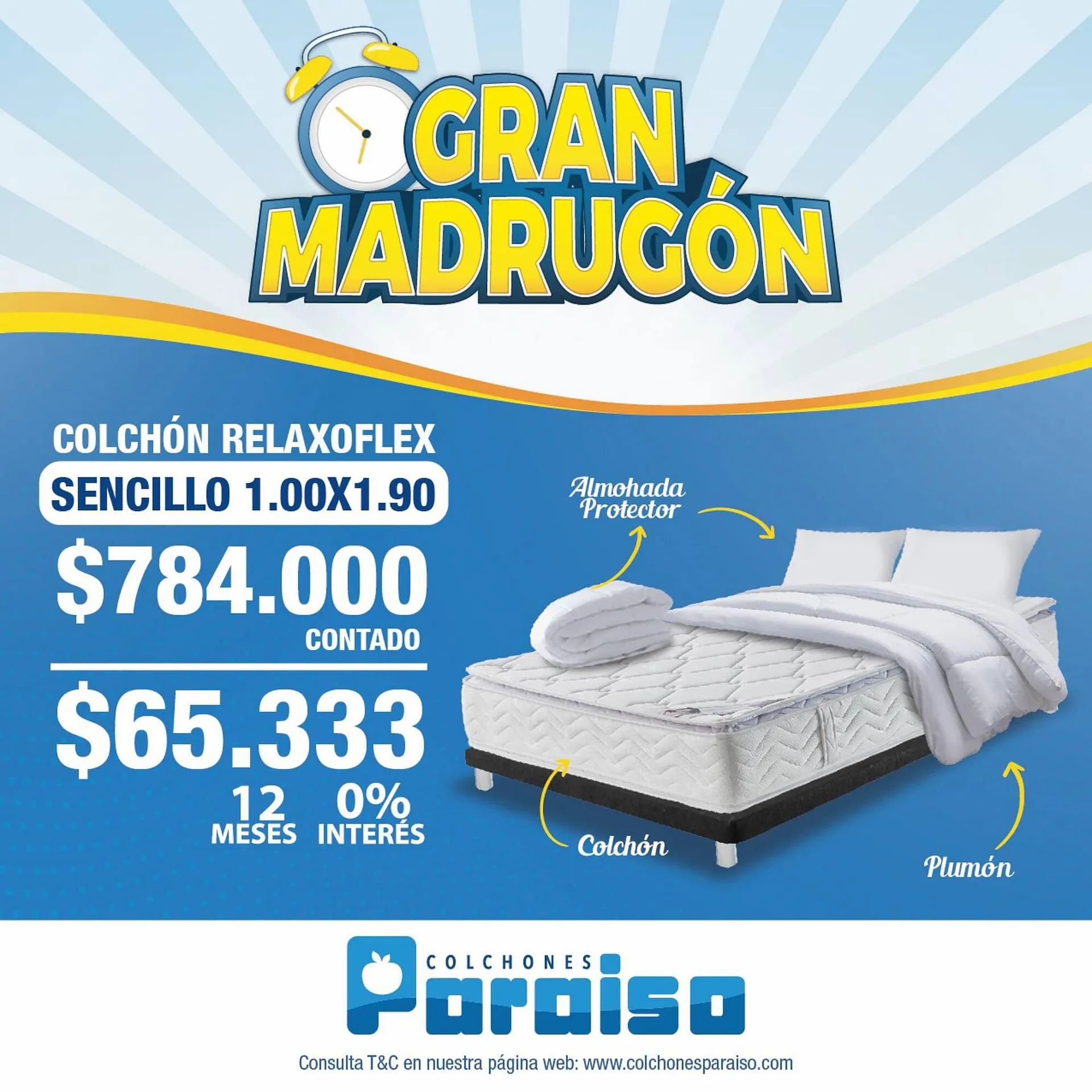 Catalogo de Catálogo Colchones Paraiso 11 de septiembre al 18 de septiembre 2023 - Pag 5