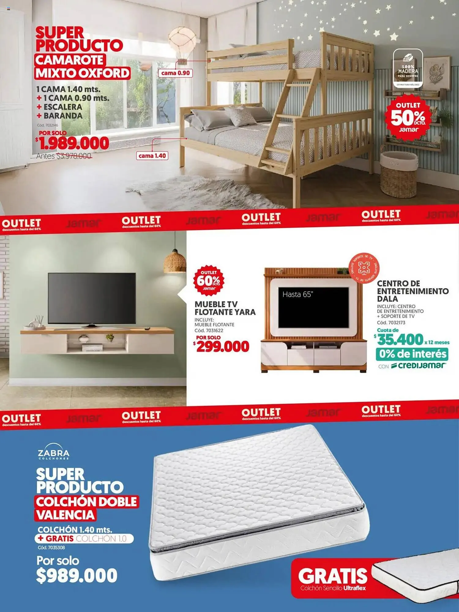 Catalogo de Catálogo Muebles Jamar 7 de enero al 31 de enero 2025 - Pag 7