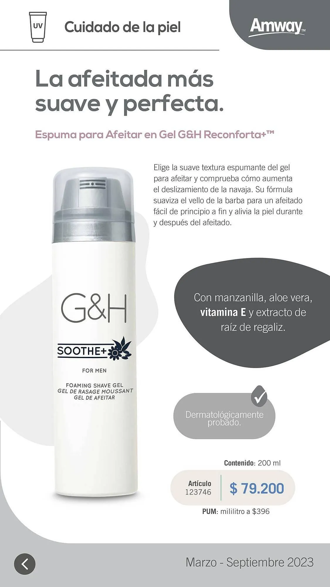 Catalogo de Catálogo Amway 14 de septiembre al 31 de diciembre 2024 - Pag 19