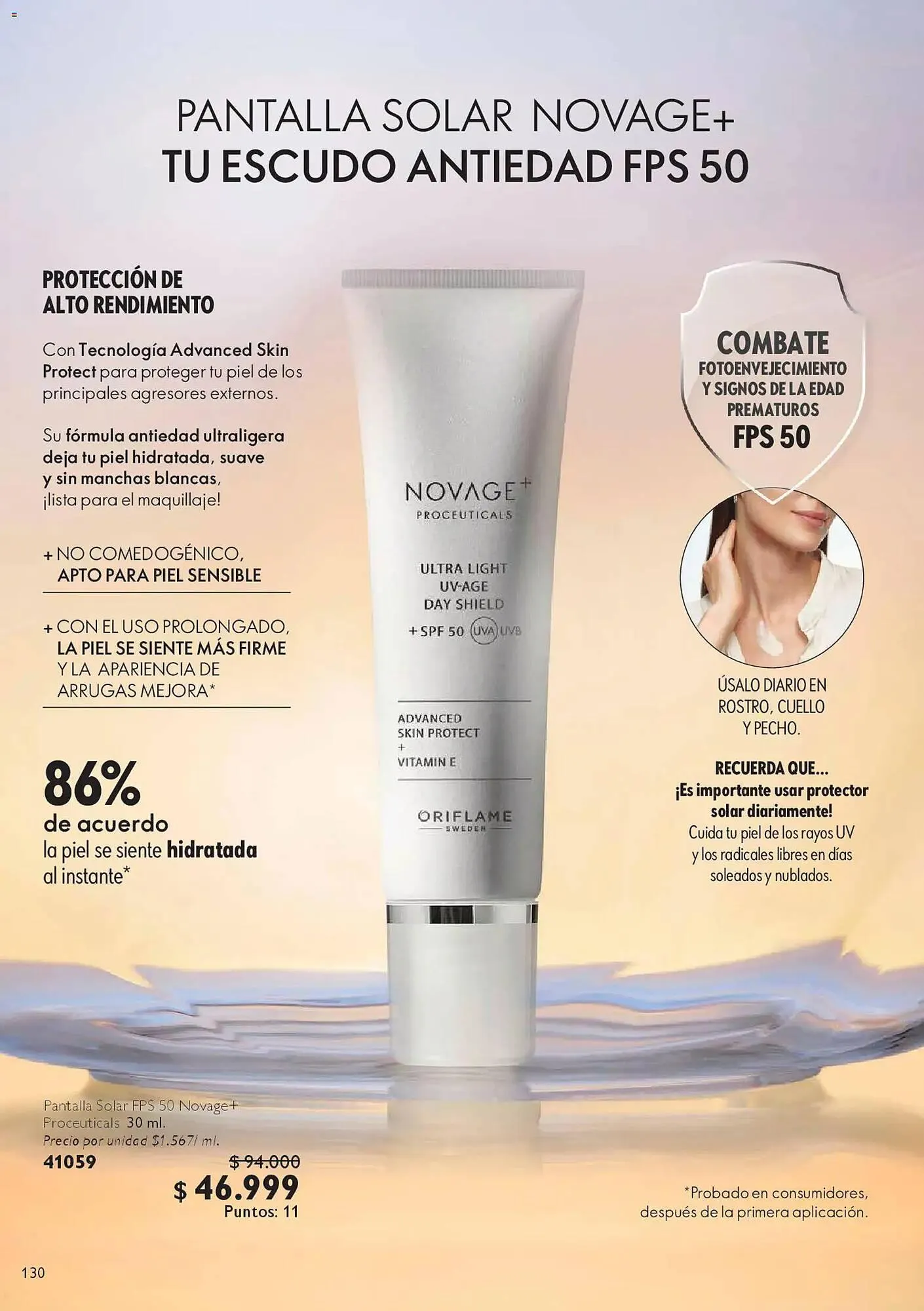 Catalogo de Catálogo Oriflame 18 de abril al 9 de mayo 2026 - Pag 130