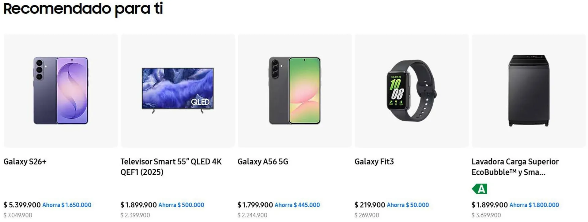 Catalogo de Catálogo Samsung 22 de abril al 3 de mayo 2026 - Pag 1