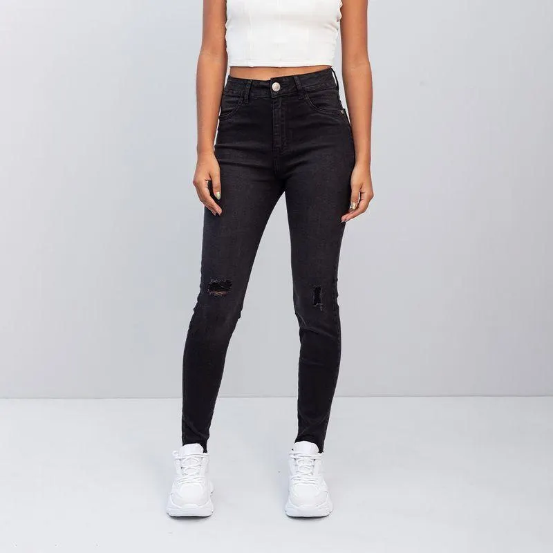 Jean Skinny Talle Alto Toides