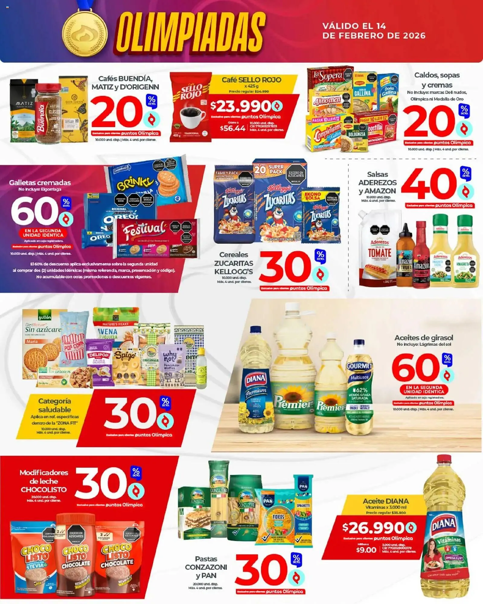 Catalogo de Catálogo Olímpica 14 de febrero al 18 de febrero 2026 - Pag 6