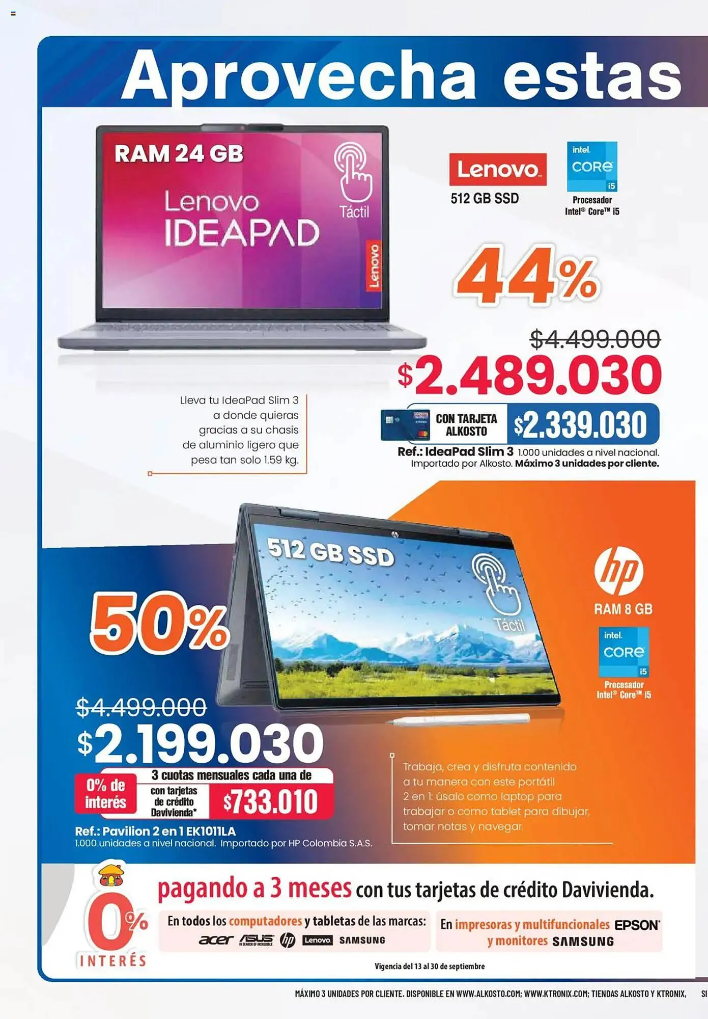 Catalogo de Catálogo Alkosto 13 de septiembre al 4 de noviembre 2025 - Pag 6