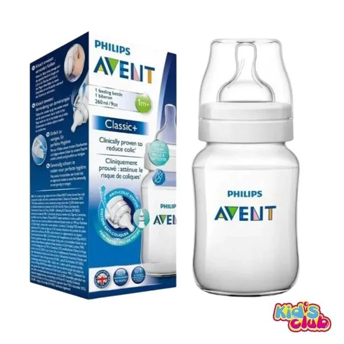 Biberon Anticolicos Avent Frasco 260 Ml Tetina De Flujo Lento