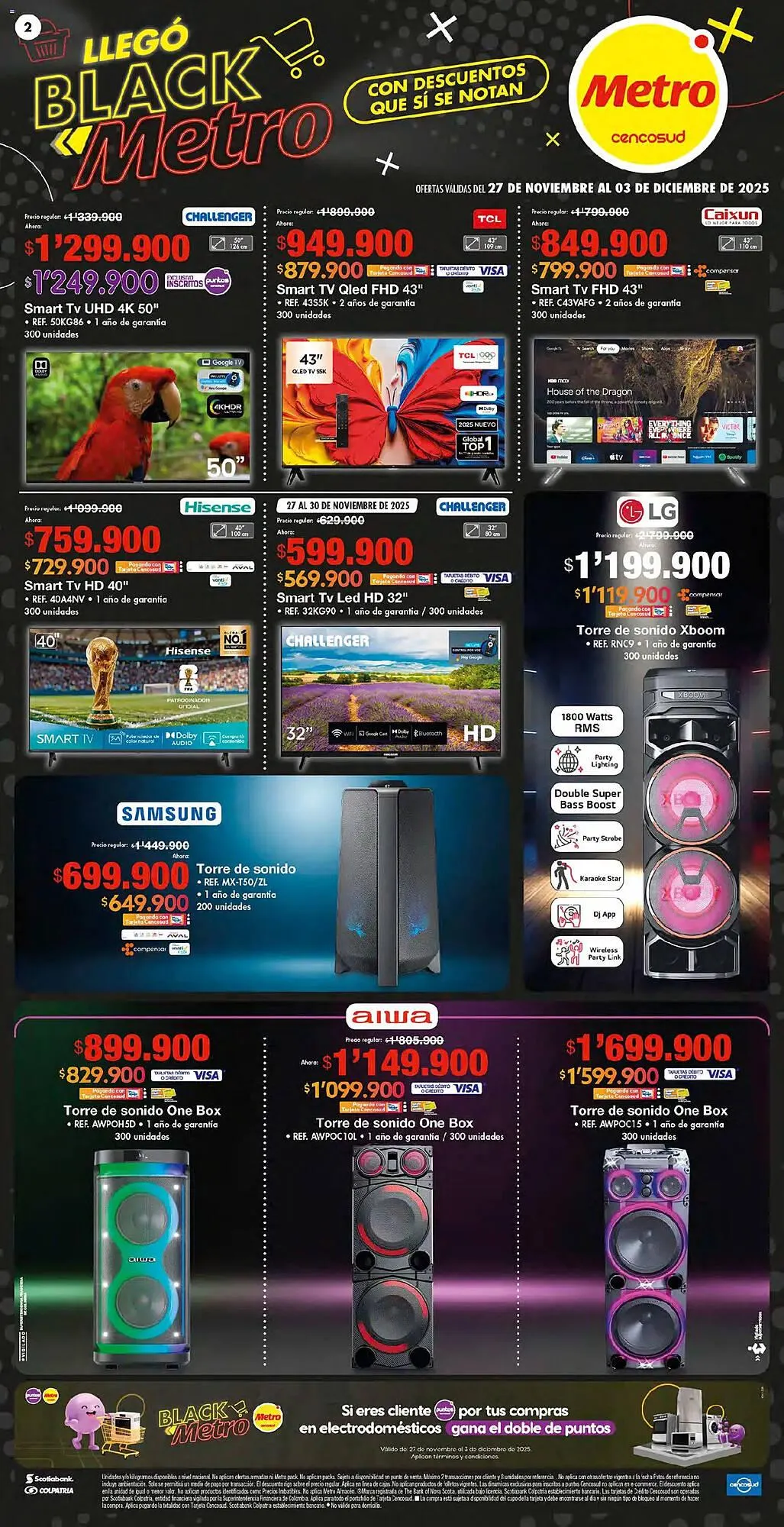 Catalogo de Catálogo Metro 27 de noviembre al 4 de enero 2026 - Pag 2