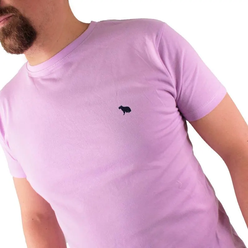 Camiseta Básica Cuello Redondo Lec Lee Lila