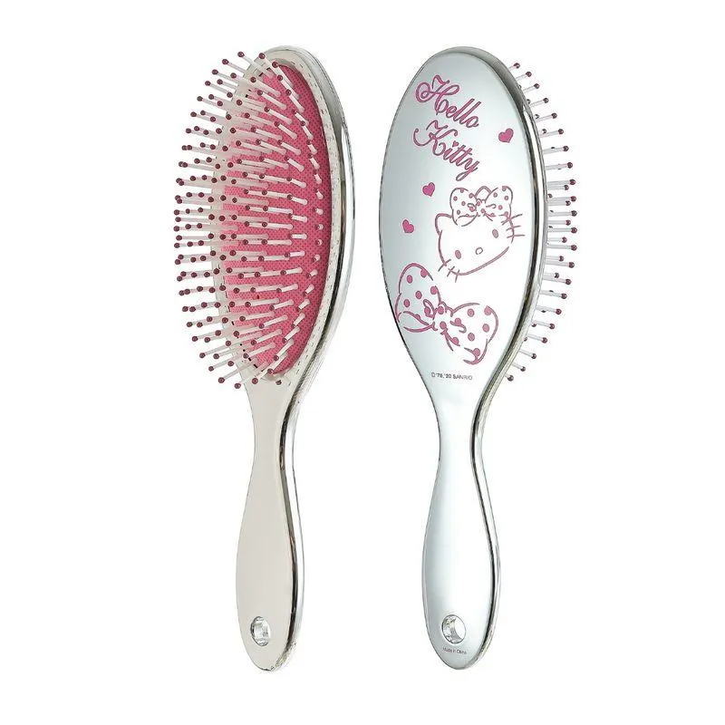 Cepillo Masajeador Ovalado de Lujo para Cabello Hello Kitty Sanrio