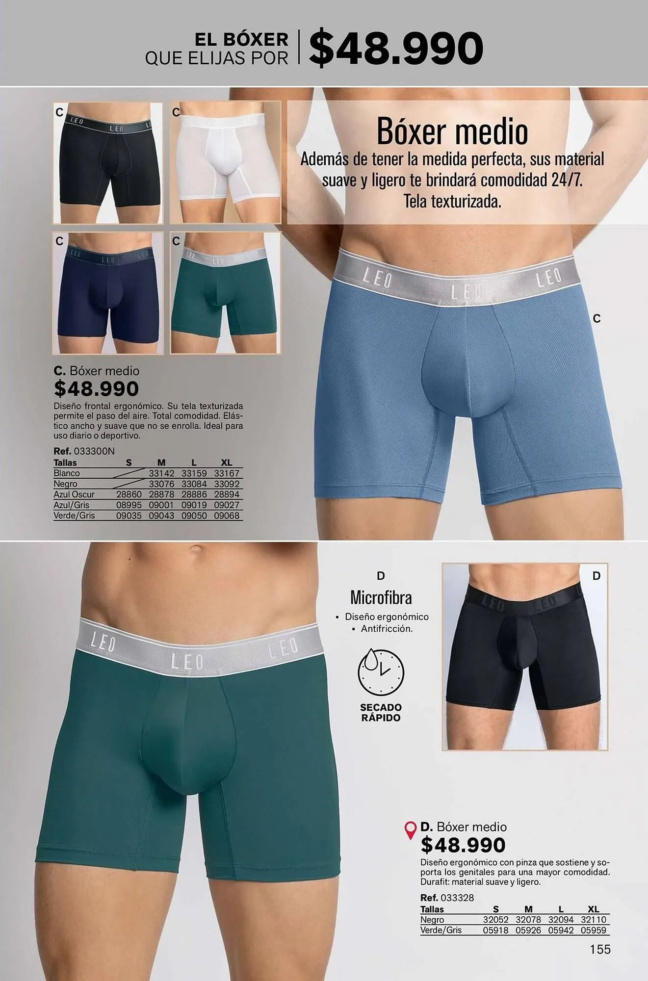 Catalogo de Catálogo Leonisa 4 de marzo al 31 de marzo 2025 - Pag 155