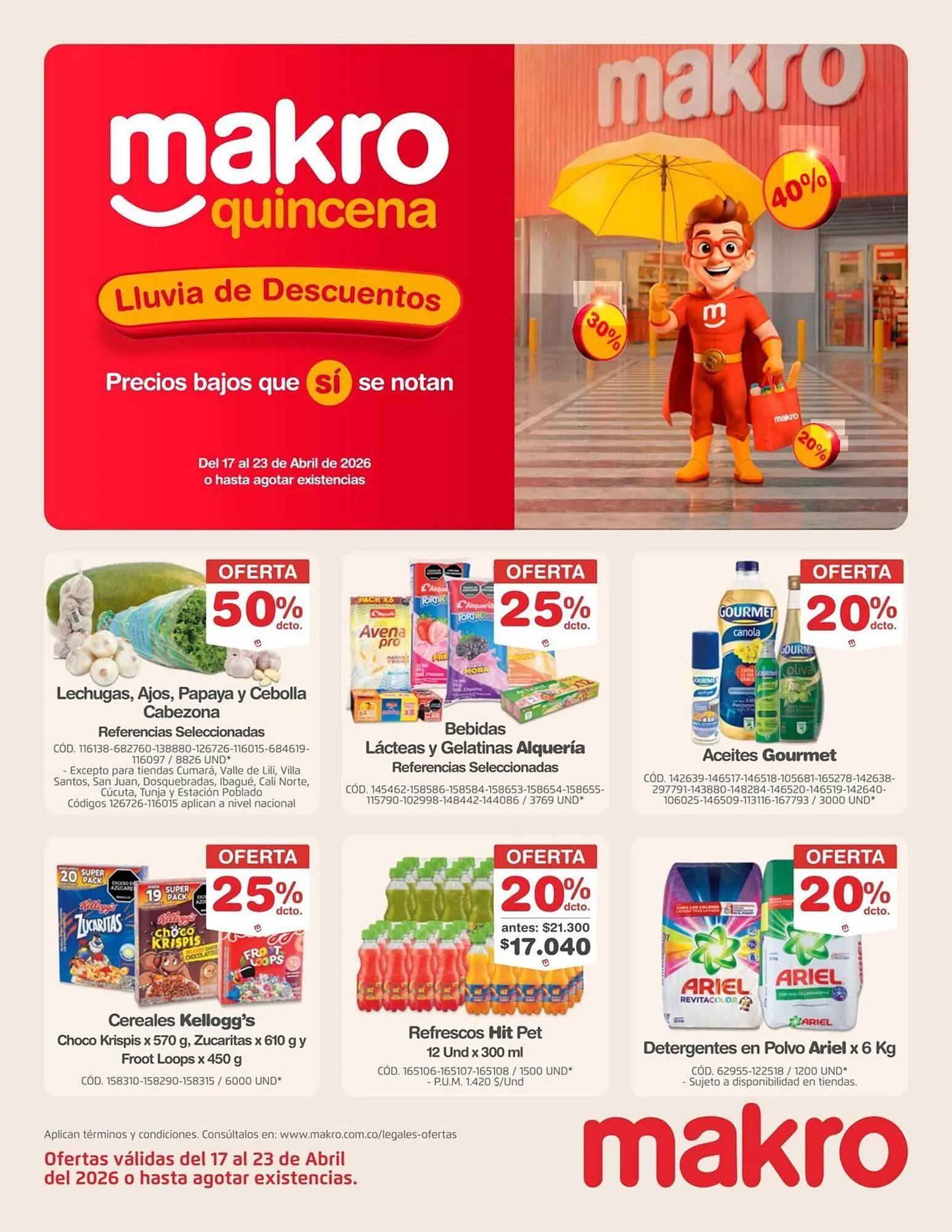 Catalogo de Catálogo Makro 21 de abril al 23 de abril 2026 - Pag 1