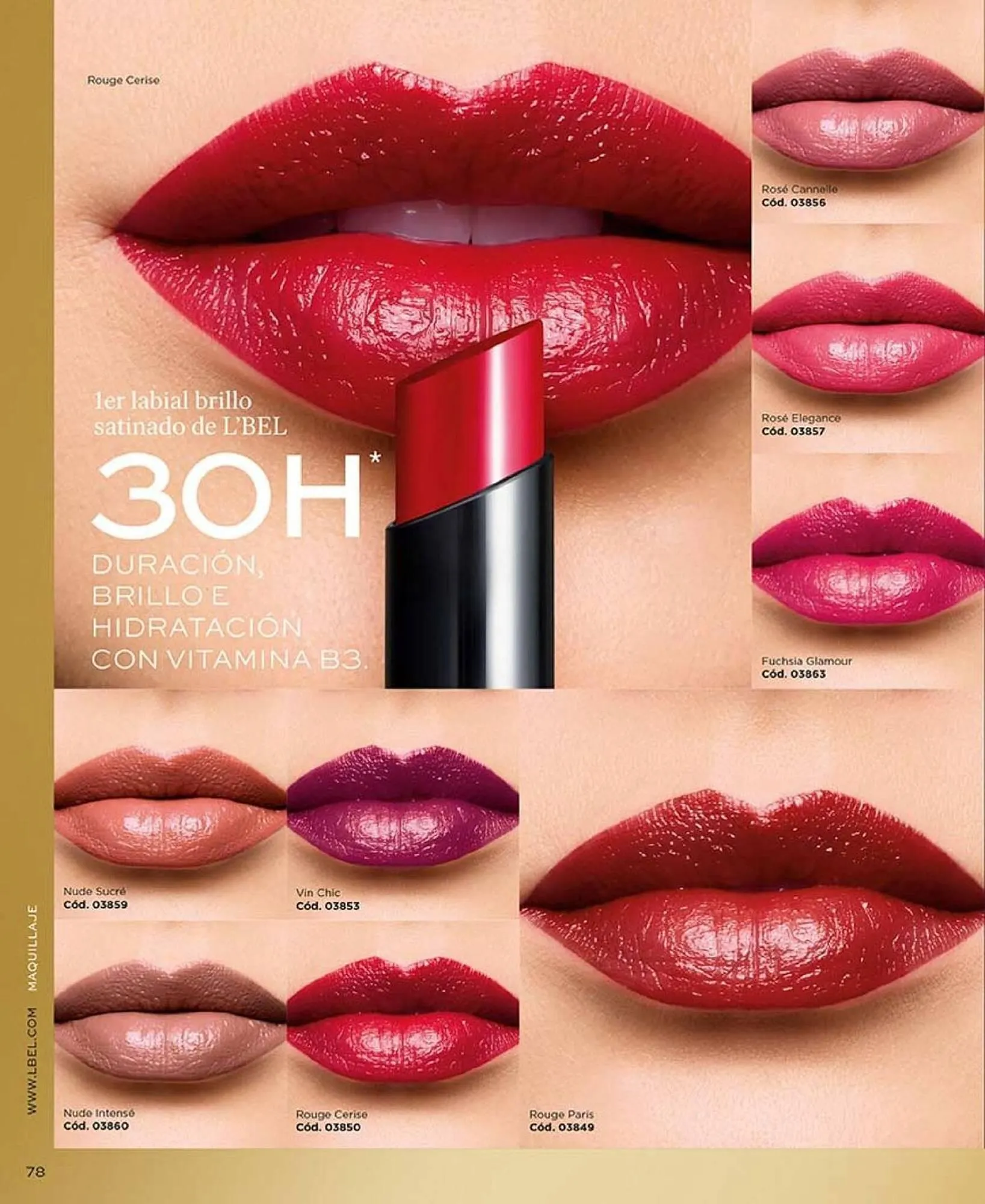 Catalogo de Catálogo L'bel 25 de marzo al 30 de abril 2025 - Pag 78