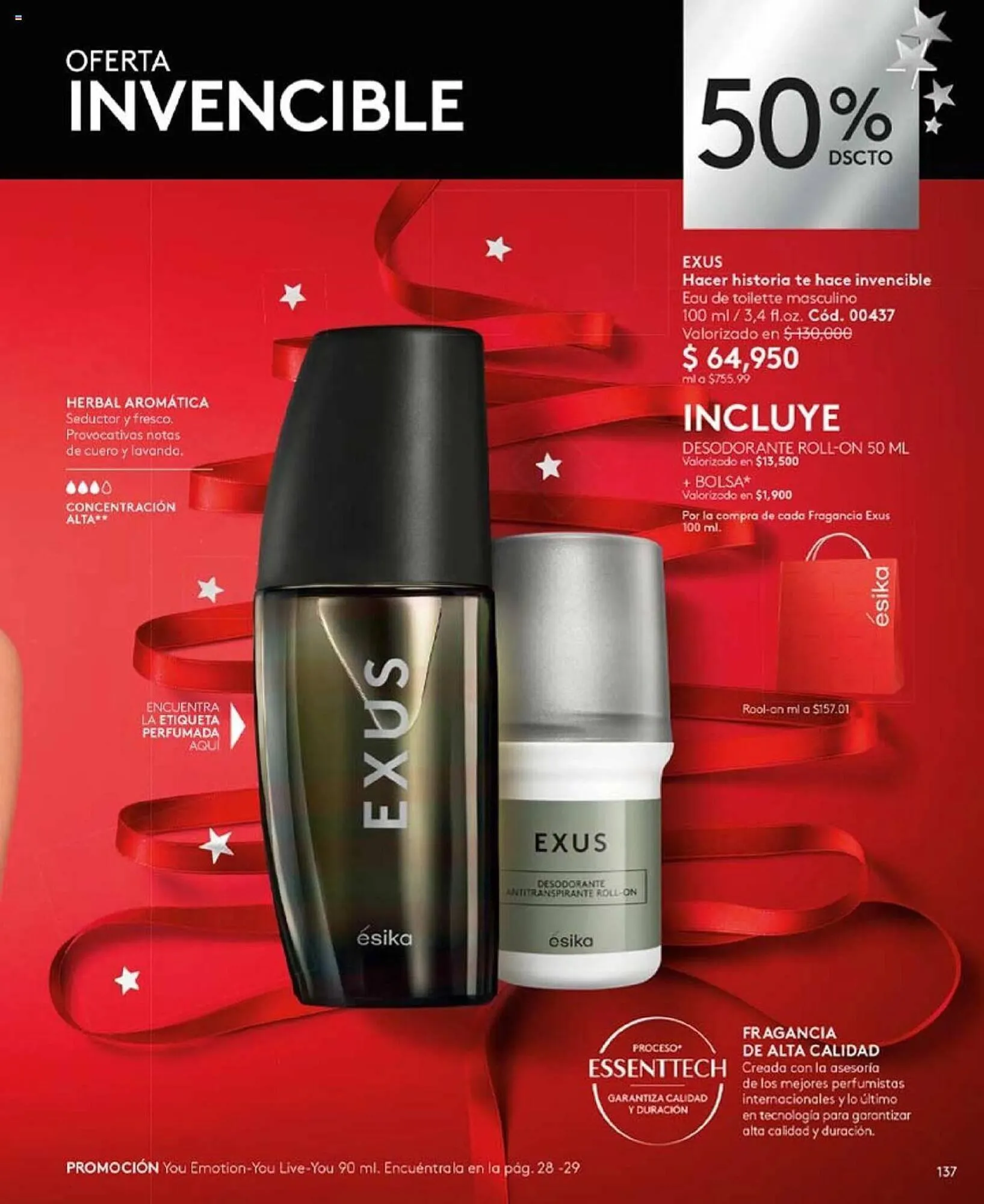 Catalogo de Catálogo Ésika 1 de diciembre al 31 de diciembre 2023 - Pag 153