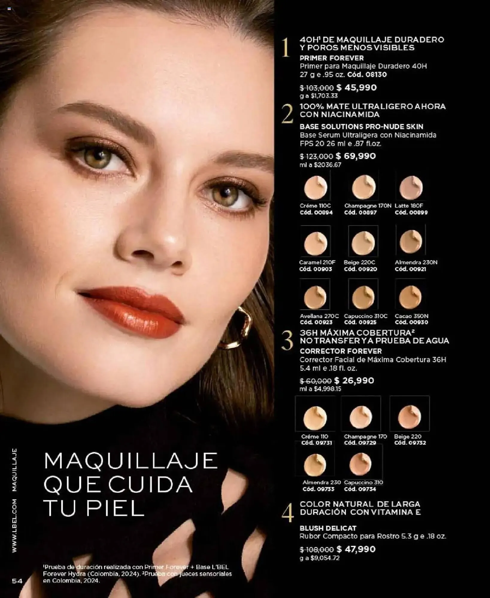 Catalogo de Catálogo L'bel 24 de septiembre al 1 de diciembre 2025 - Pag 54