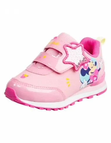 Zapatos deportivos con diseño de Minnie para niña pequeña