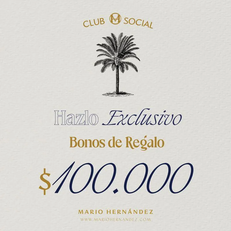 Bono Regalo MH 100.000 MARIO HERNÁNDEZ