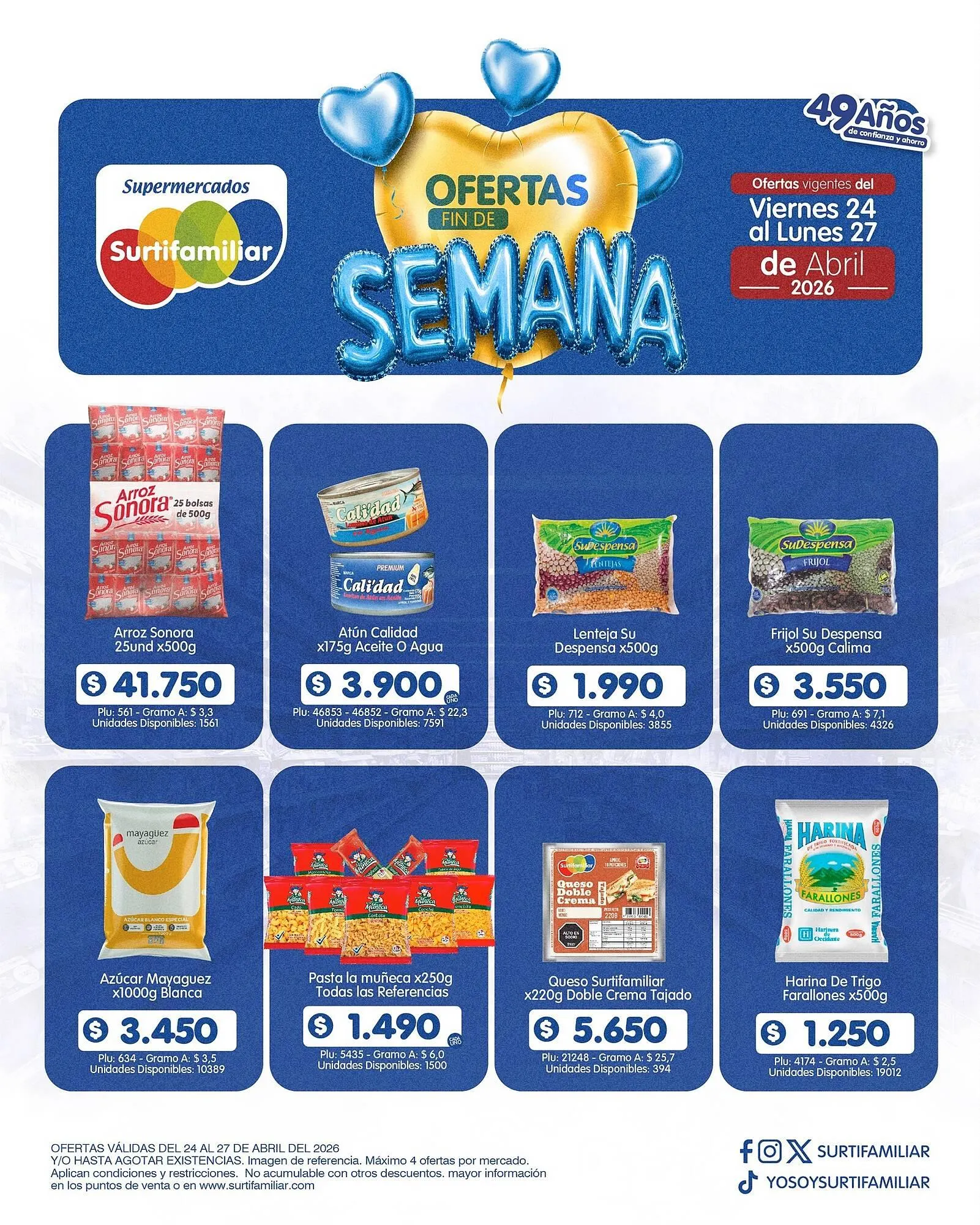 Catalogo de Catálogo Surtifamiliar 24 de abril al 27 de abril 2026 - Pag 2