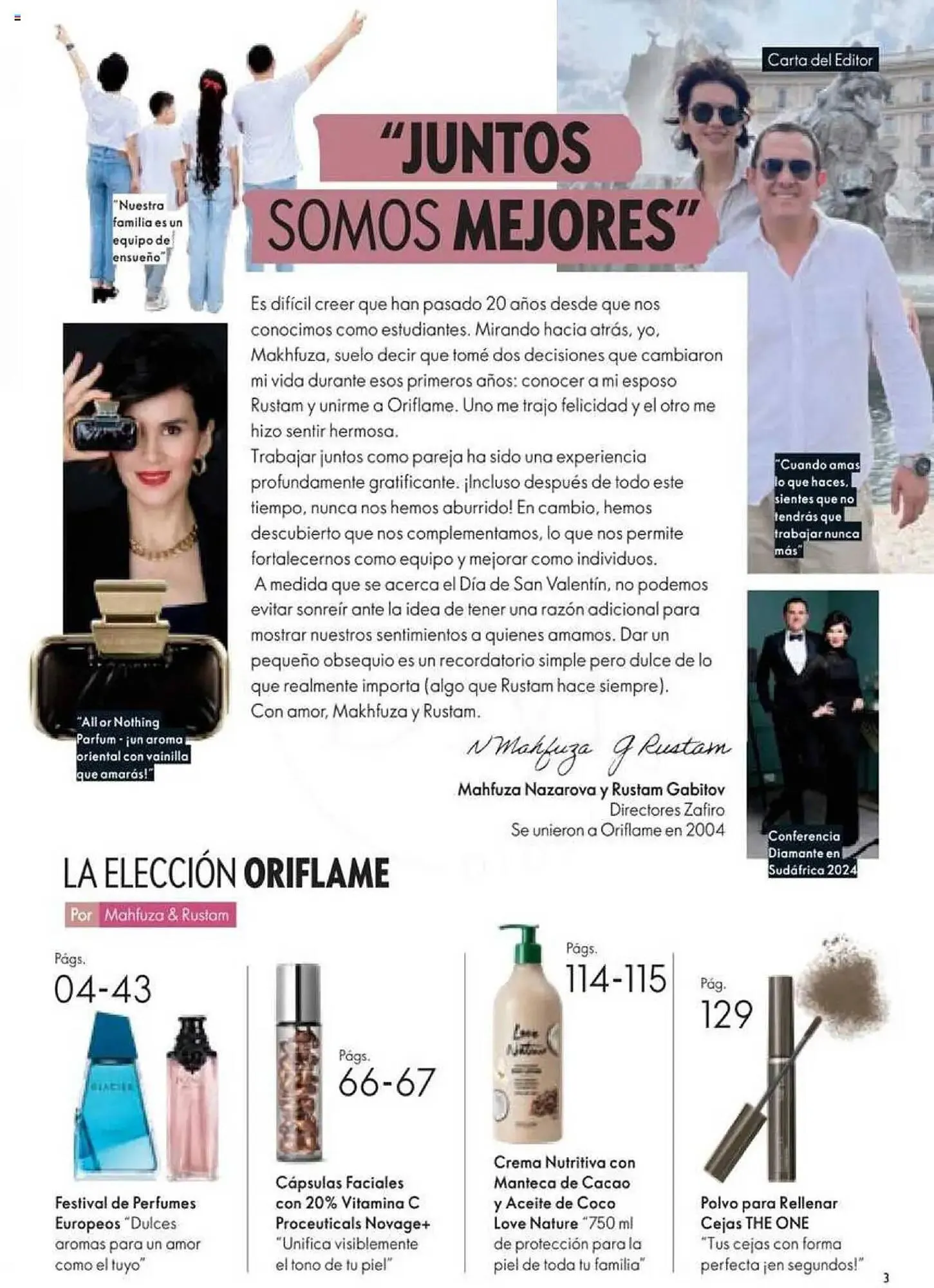 Catalogo de Catálogo Oriflame 8 de febrero al 28 de febrero 2025 - Pag 3