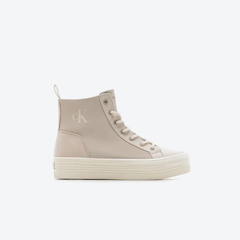 Bota Casual Mujer Calvin Klein Td5h Gris Taupe