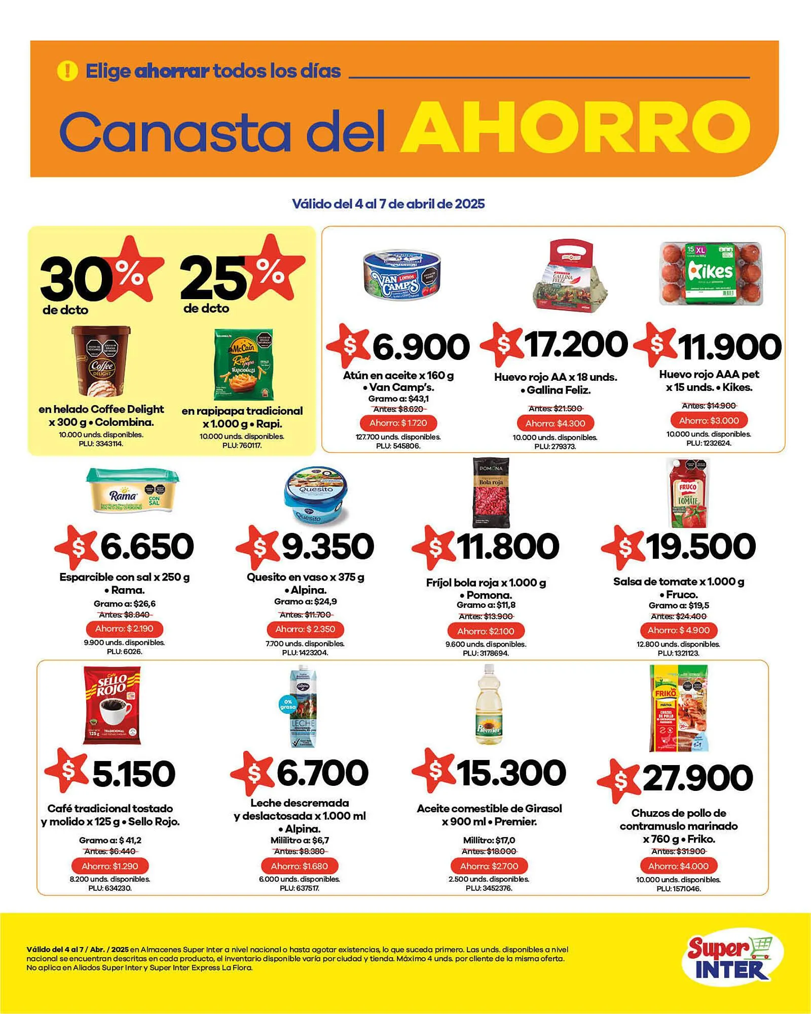 Catalogo de Catálogo Super Inter 4 de abril al 7 de abril 2025 - Pag 2