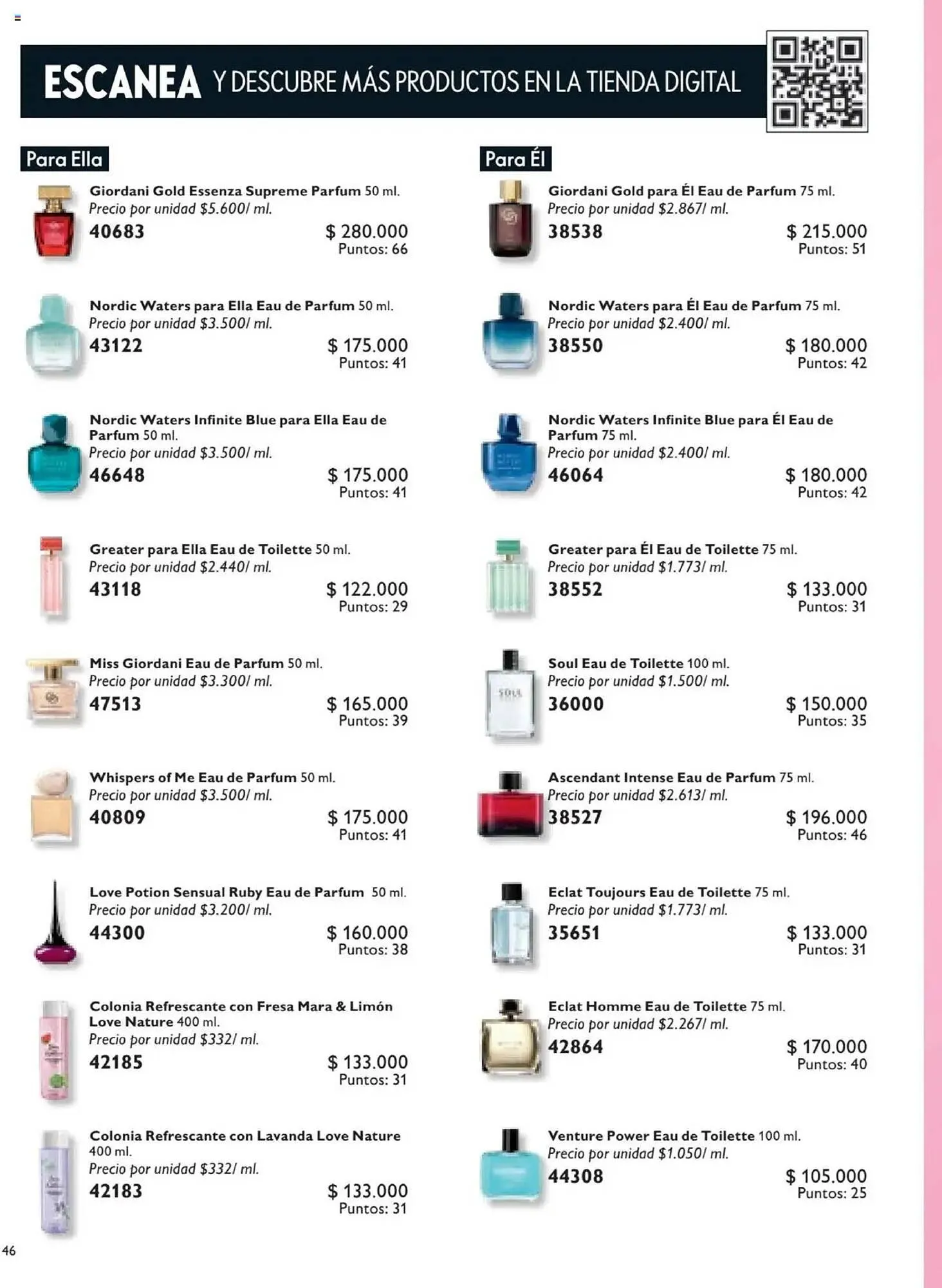 Catalogo de Catálogo Oriflame 21 de junio al 12 de julio 2025 - Pag 46