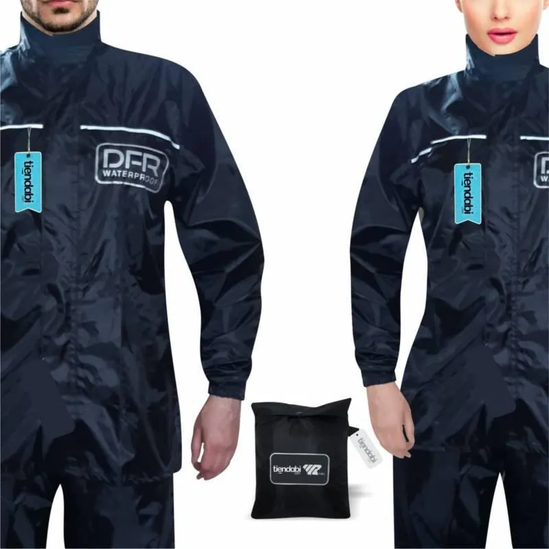 Impermeable Para Moto Tipo Sudadera 100 Impermeable Talla M